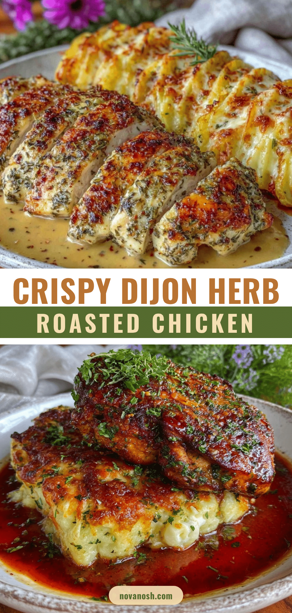 Bistro Poulet Rôti Dijon Herb Crust recipe