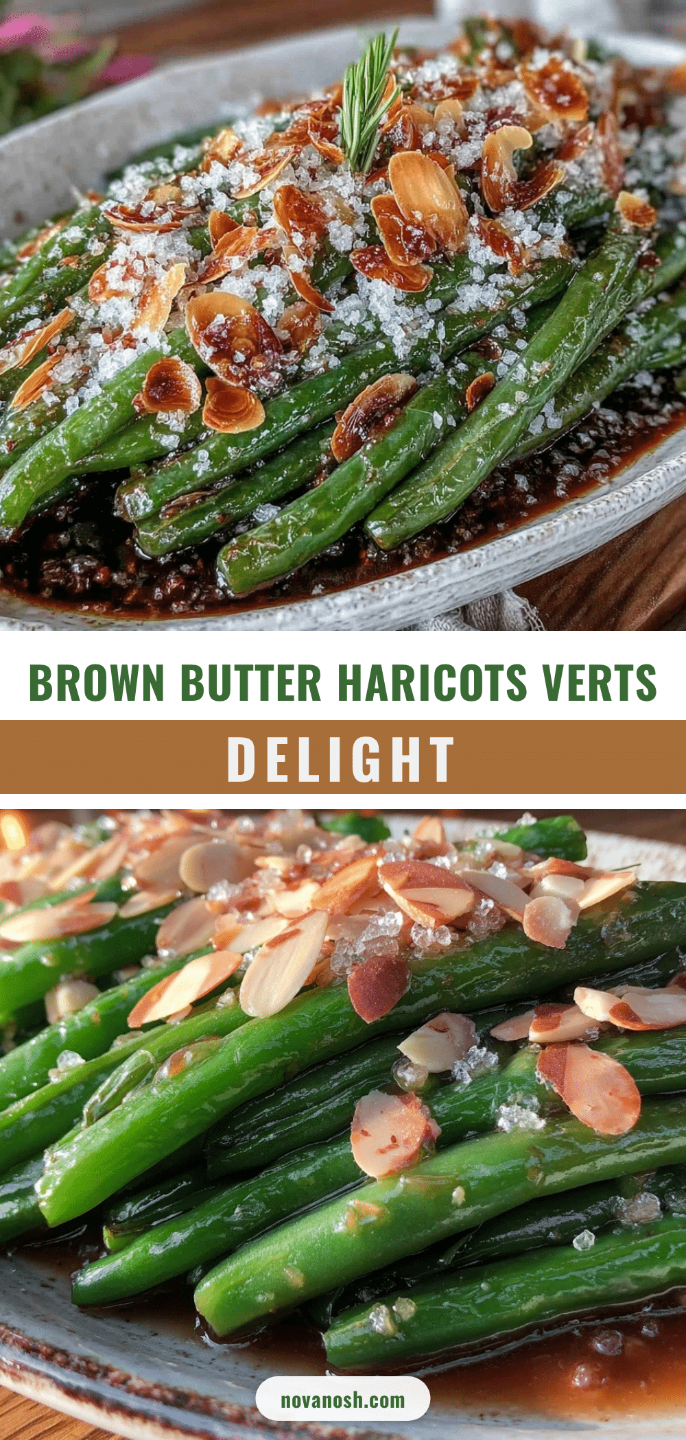 brasserie haricots verts brown butter recipe