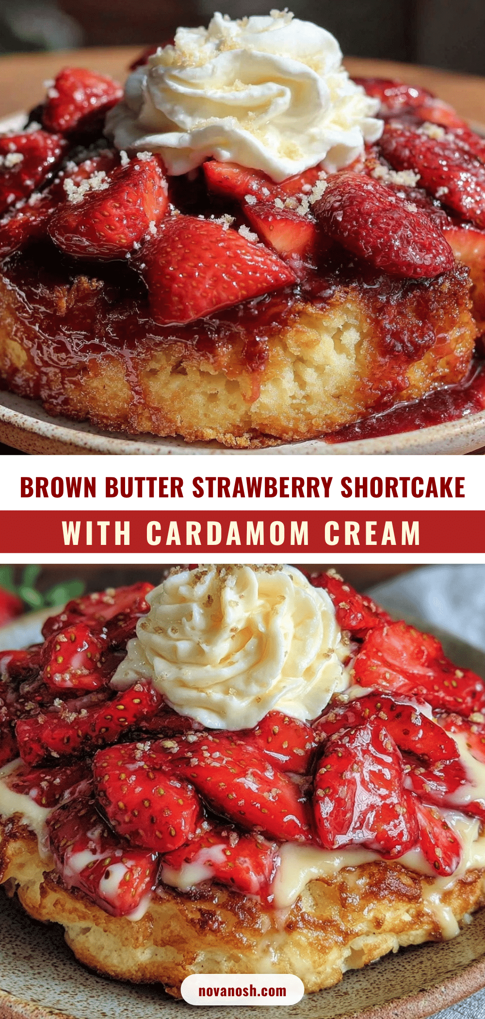 brown butter skillet strawberry shortcake recipe