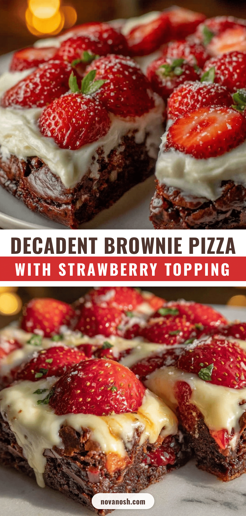 brownie pizza recipe
