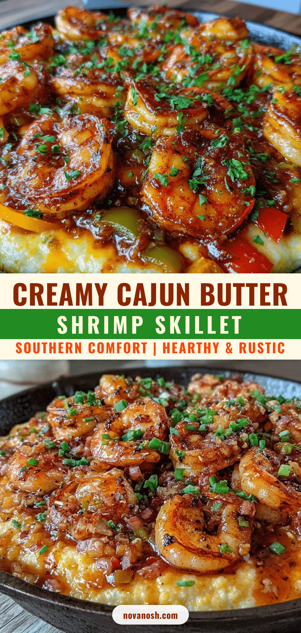 Cajun Butter Shrimp Skillet recipe