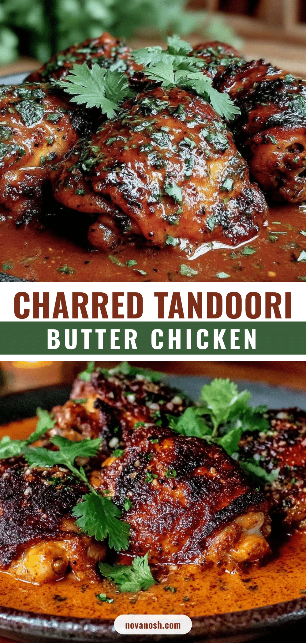 charred tandoori butter chicken recipe