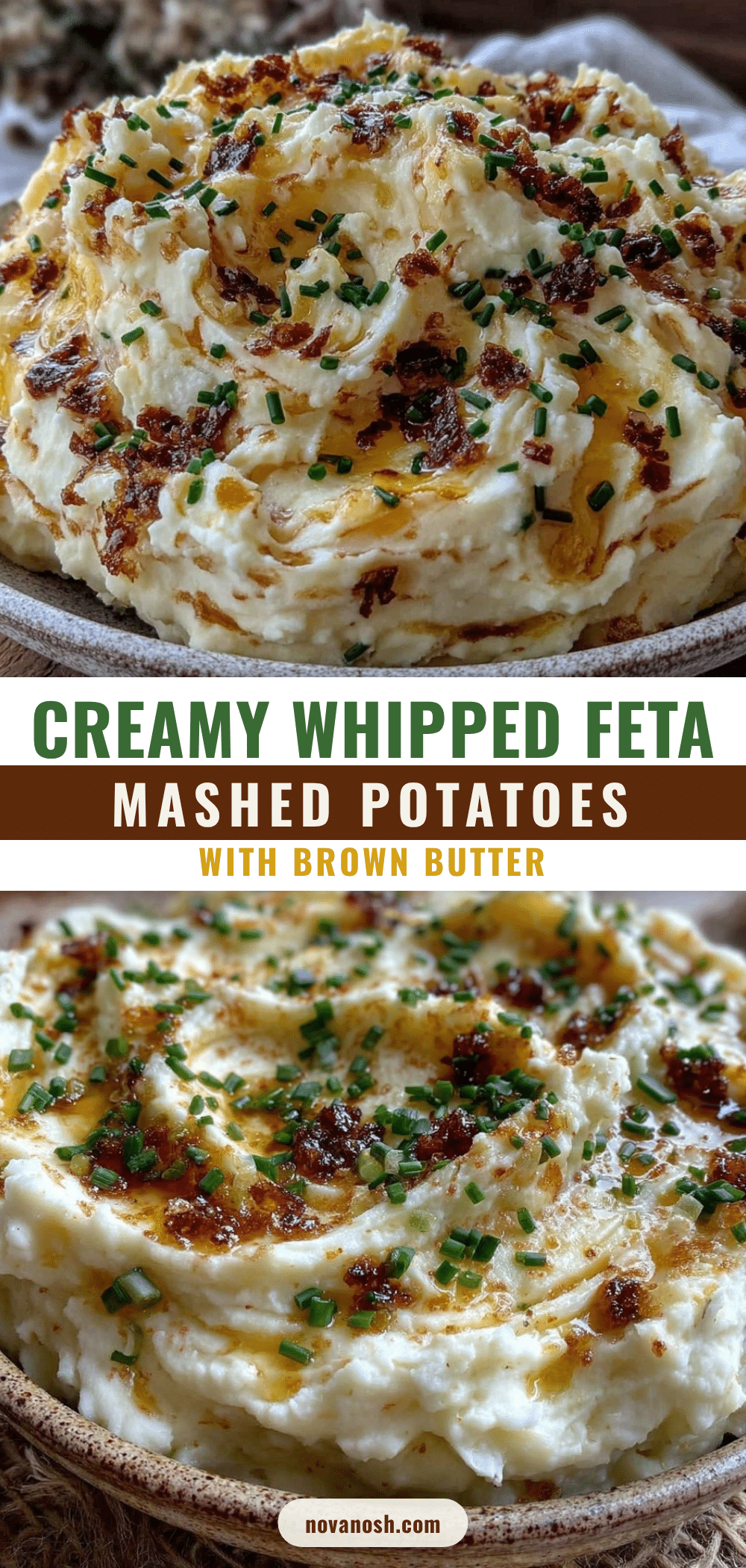 creamy whipped feta mashed potatoes recipe