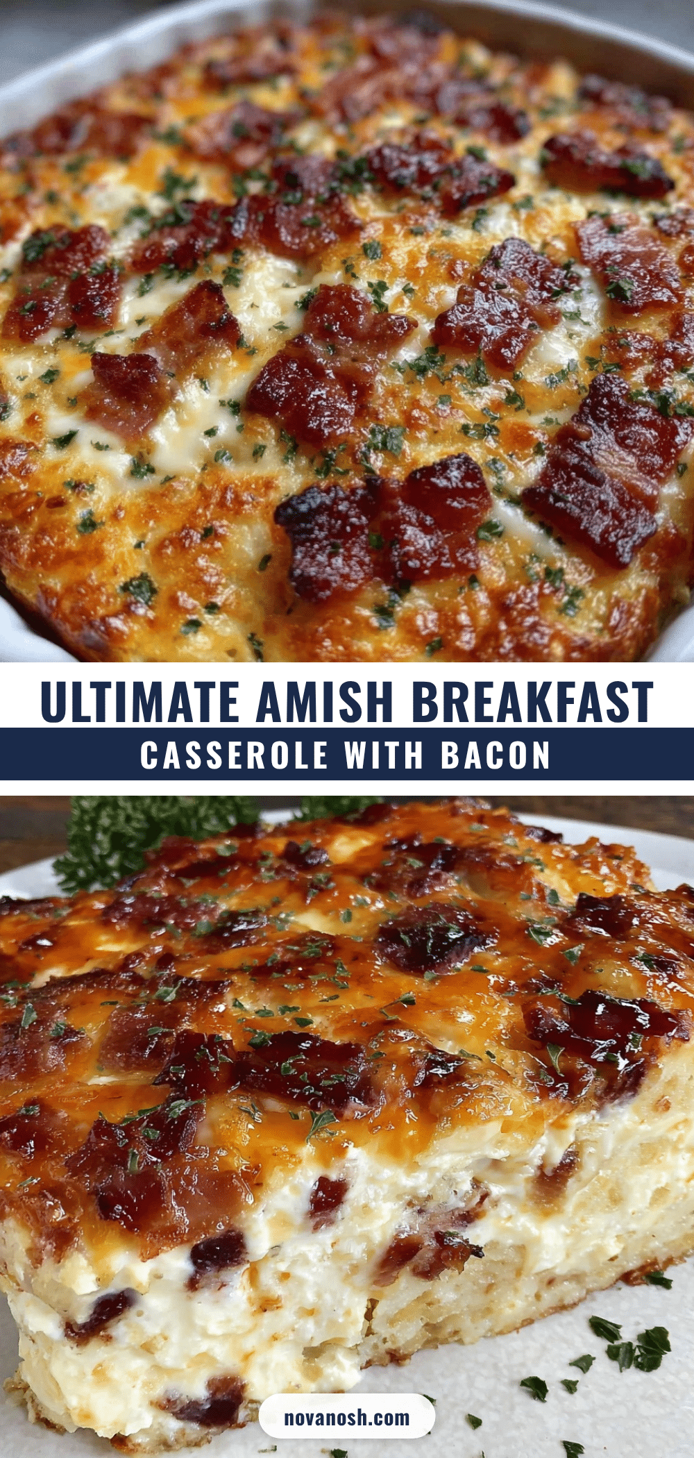 Crispy Amish Breakfast Casserole recipe