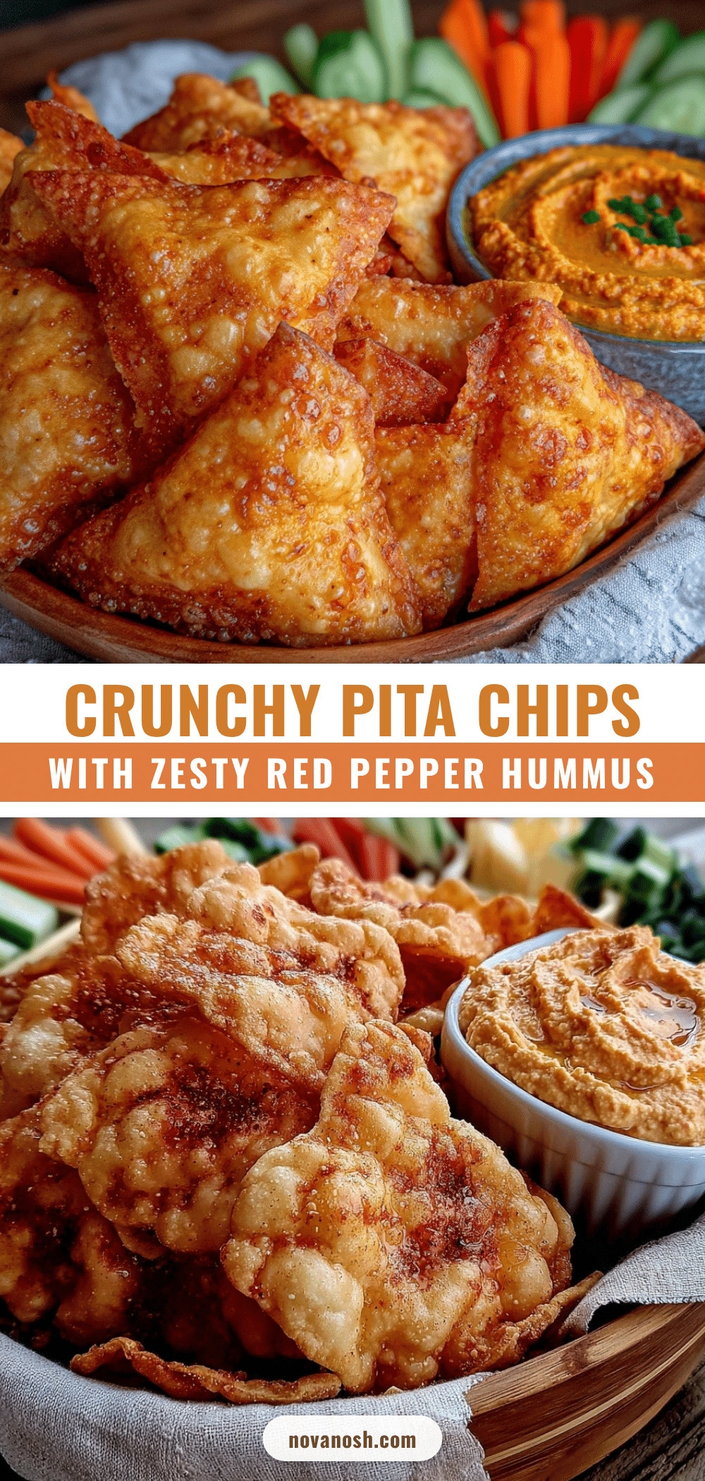 crunchy pita chips recipe
