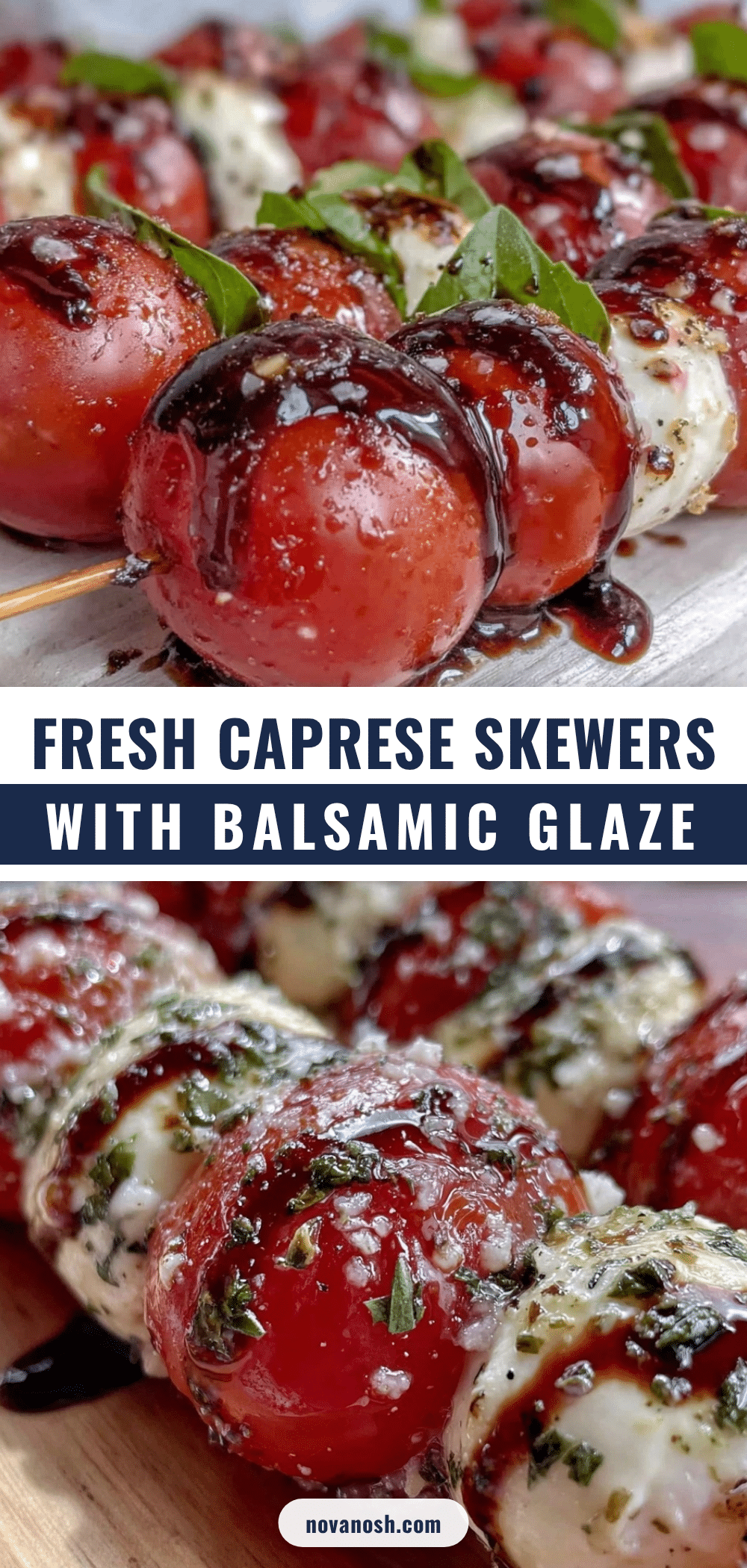 fresh caprese skewers recipe