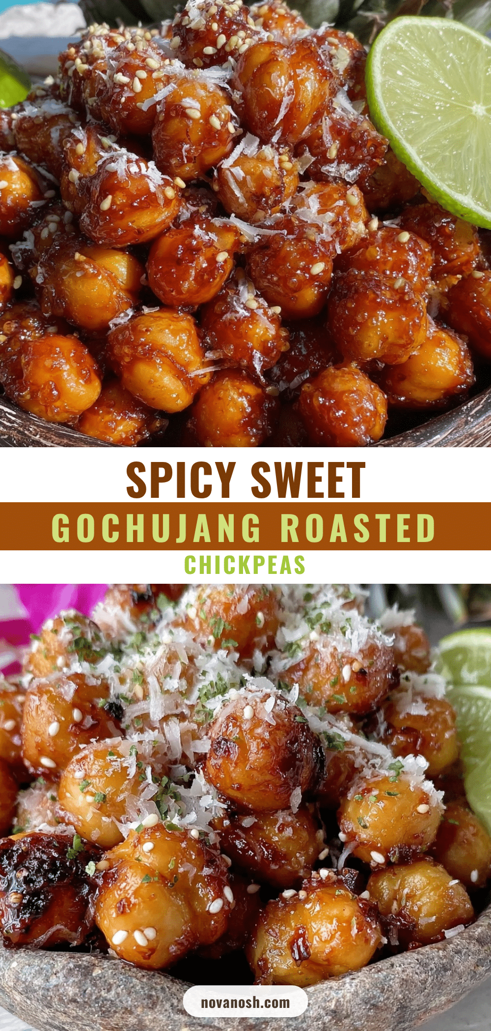 gochujang roasted chickpeas recipe