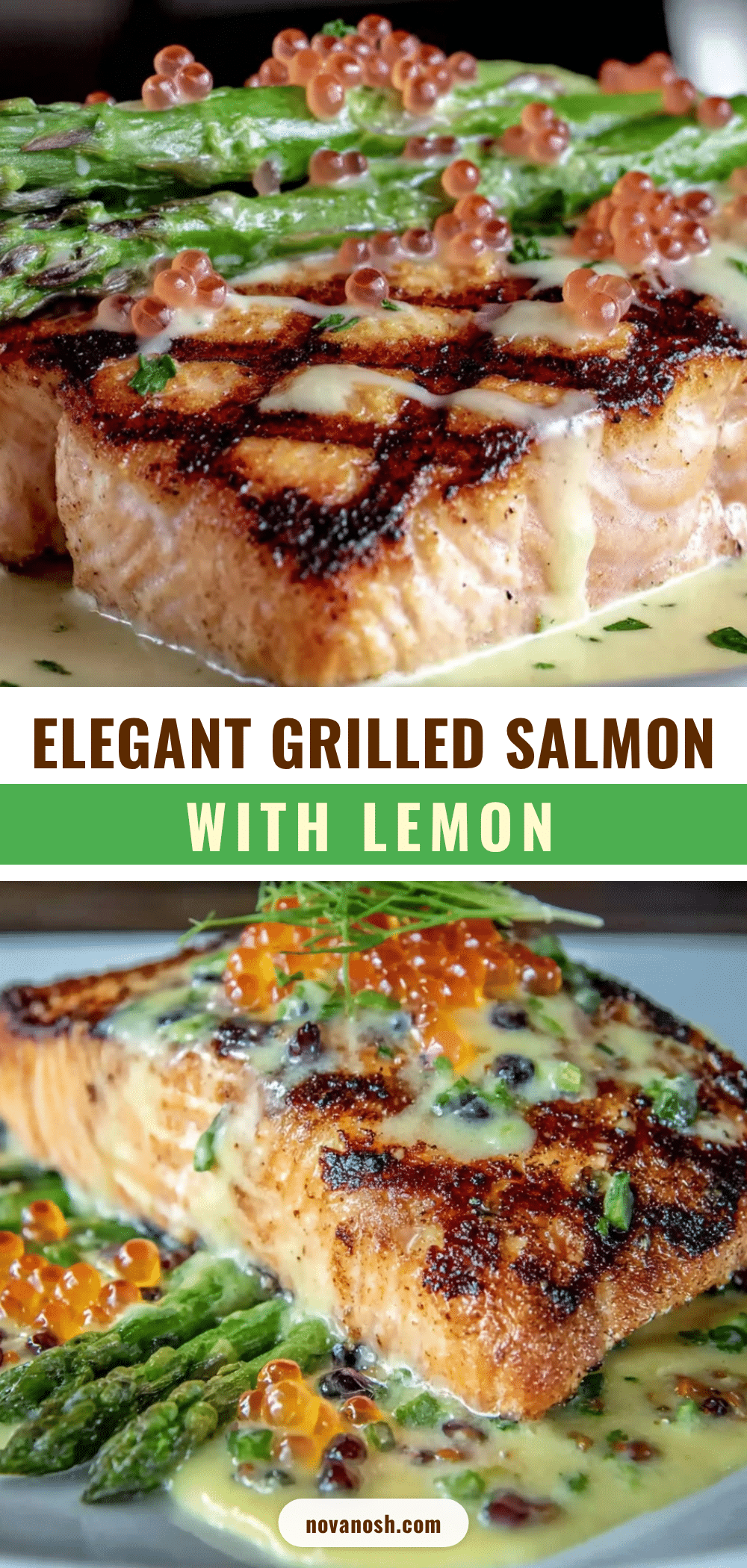 grilled salmon with lemon beurre blanc recipe