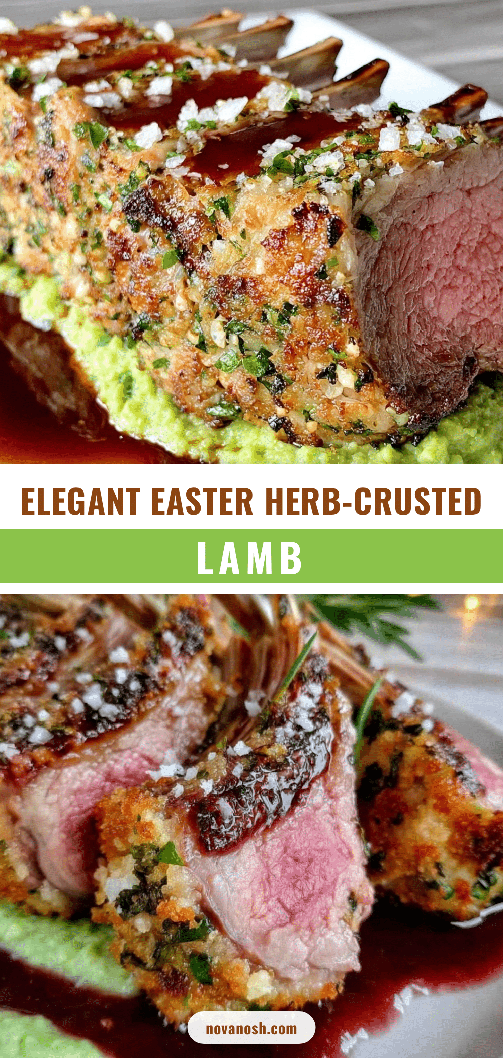 herb-crusted rack of lamb recipe