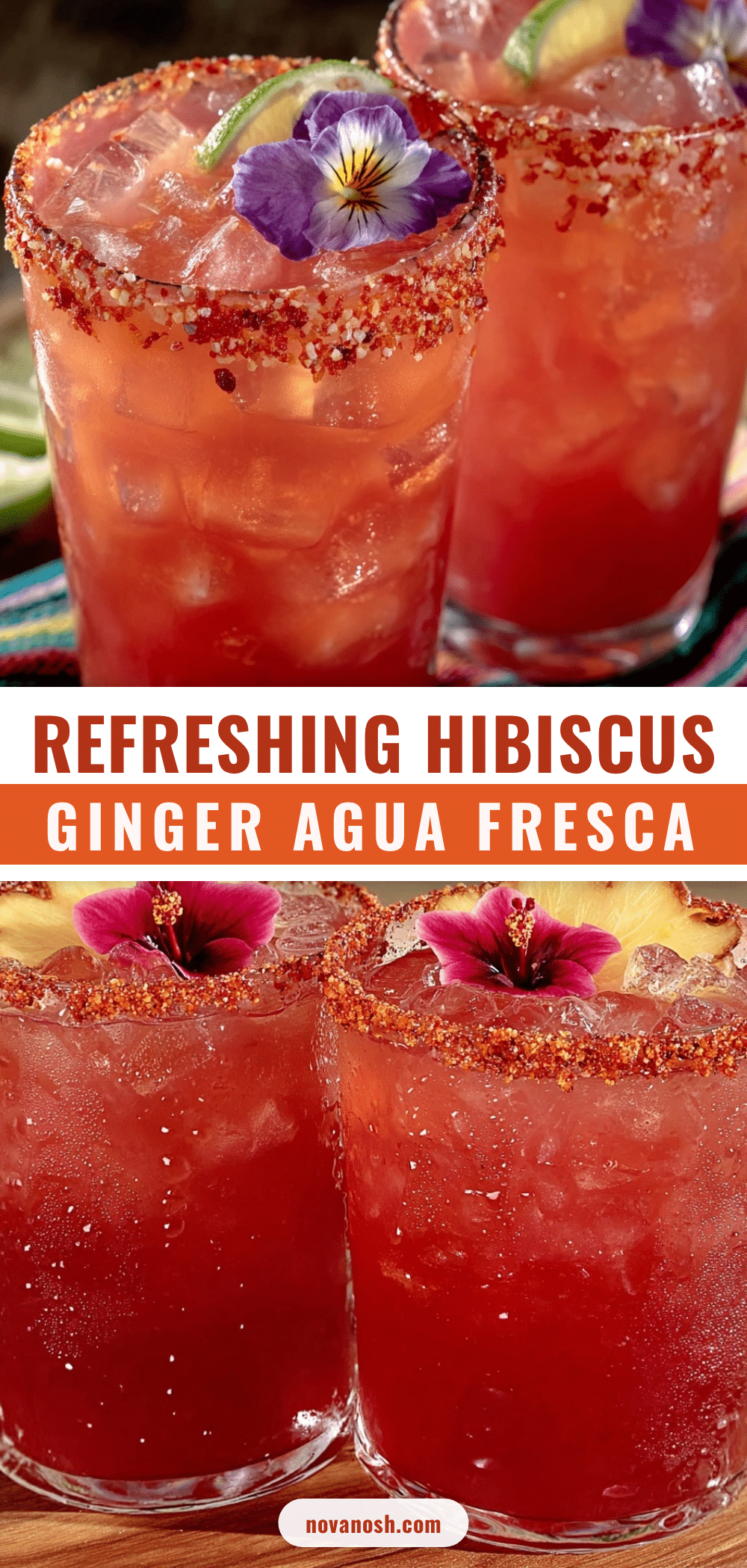 hibiscus ginger agua fresca recipe