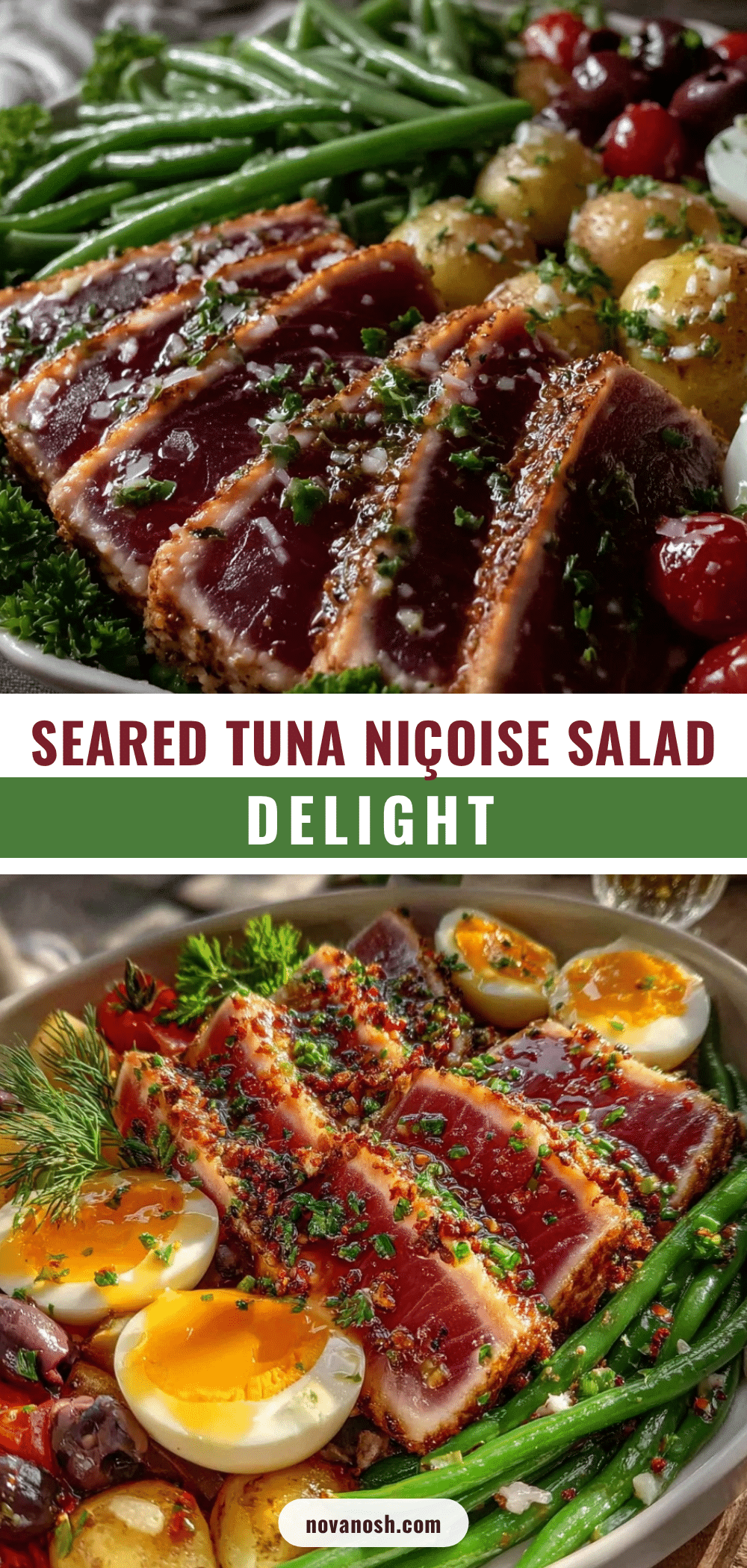 Niçoise Salad with Seared Tuna recipe