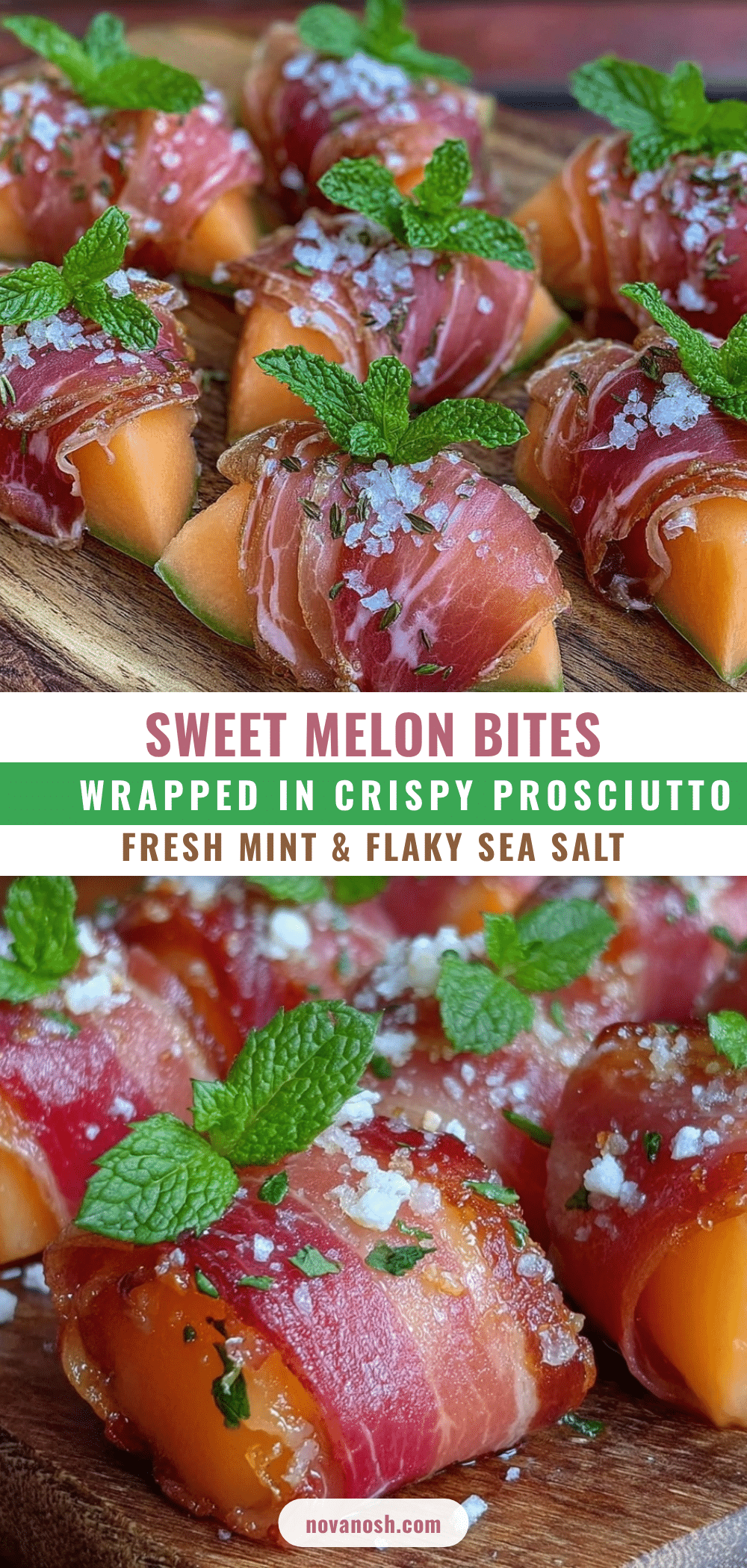 prosciutto-wrapped melon bites recipe