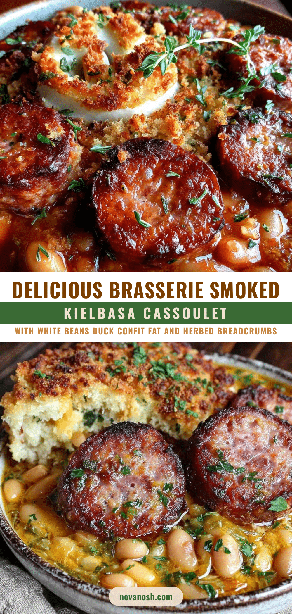 smoked kielbasa cassoulet recipe