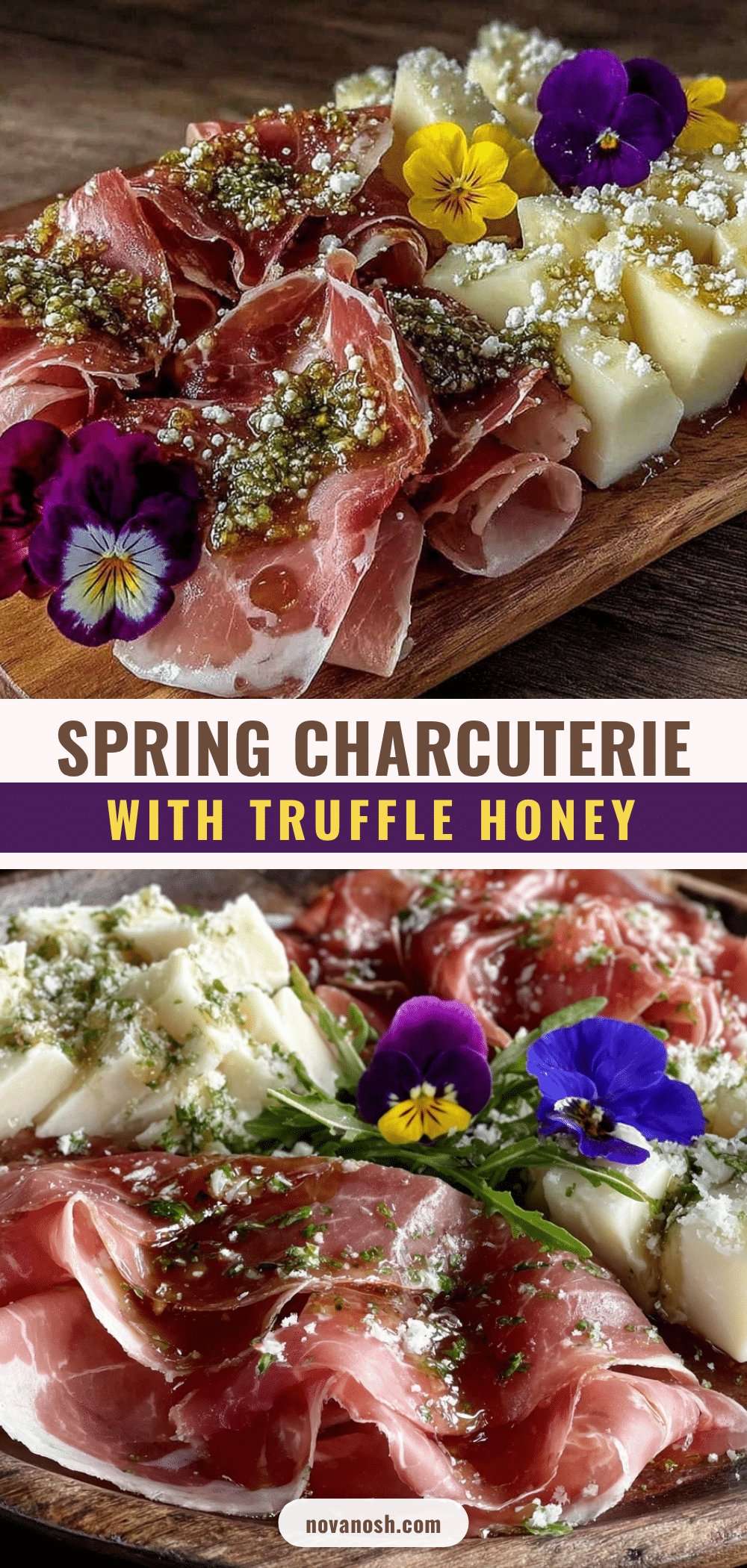 spring charcuterie with truffle honey recipe