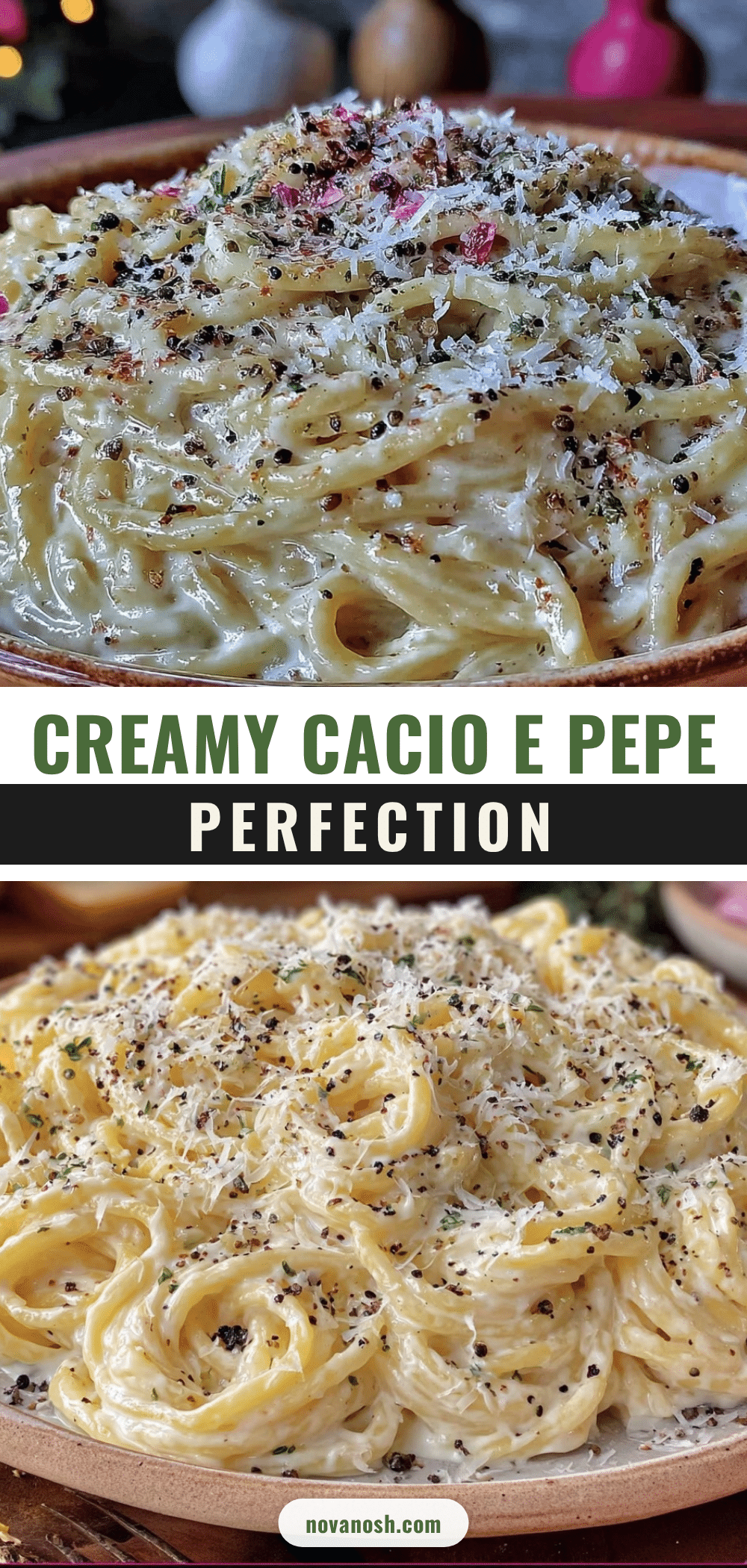 trattoria-style cacio e pepe recipe recipe