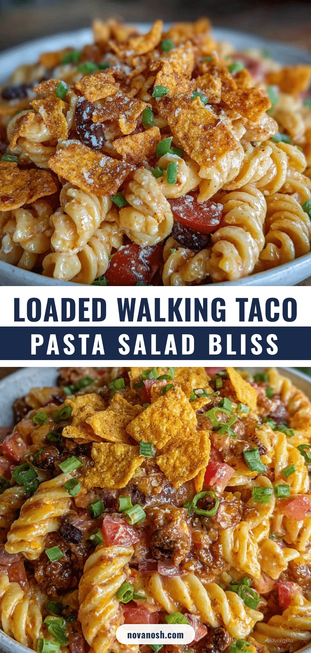 walking taco pasta salad recipe