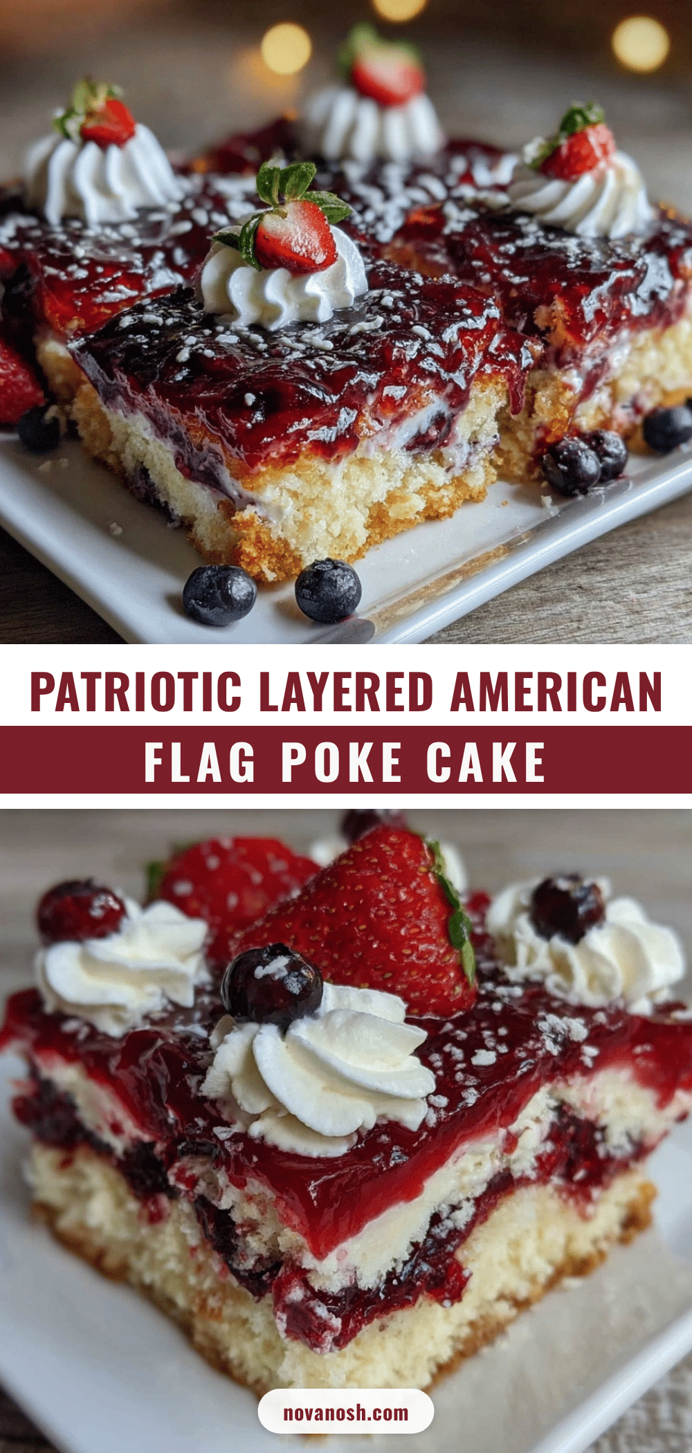 american flag poke cake recipe