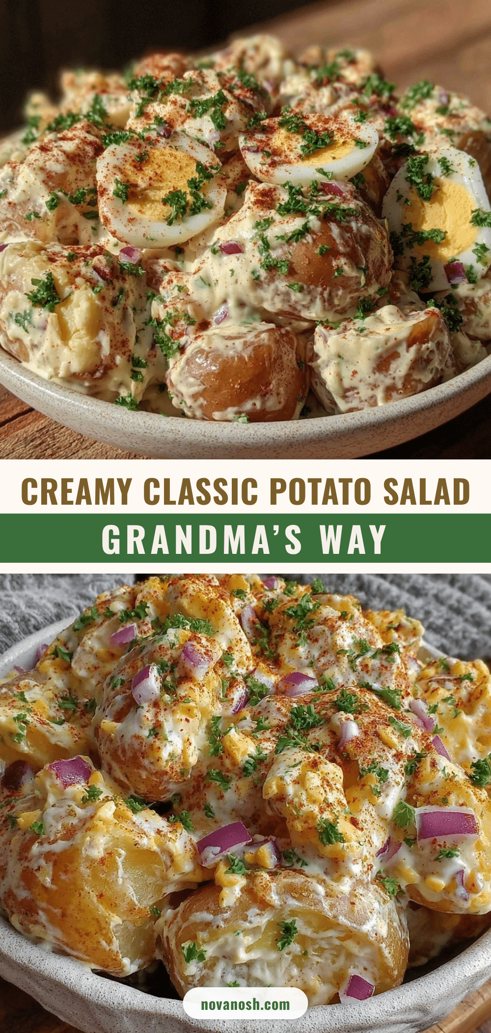 classic creamy potato salad recipe