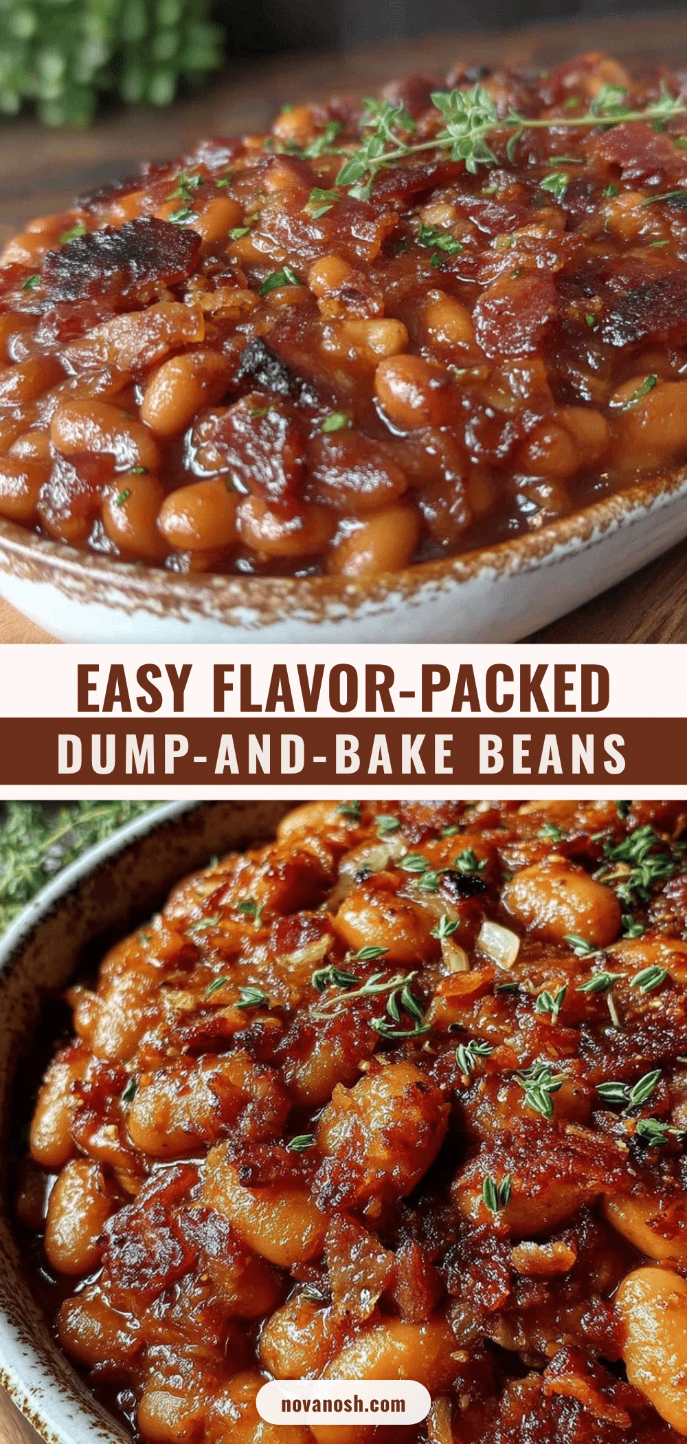 dump-and-bake baked beans recipe