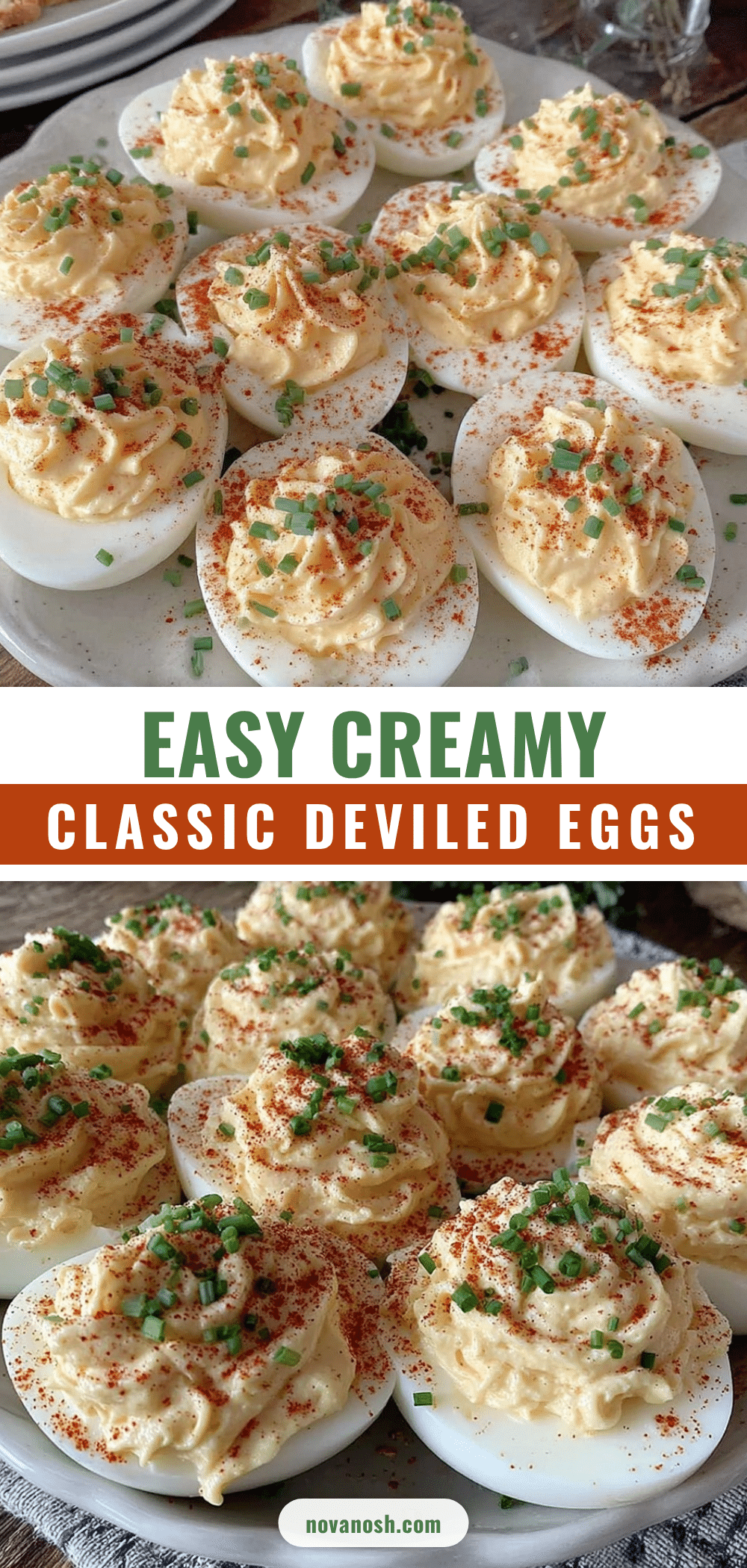easy creamy classic deviled eggs recipe recipe