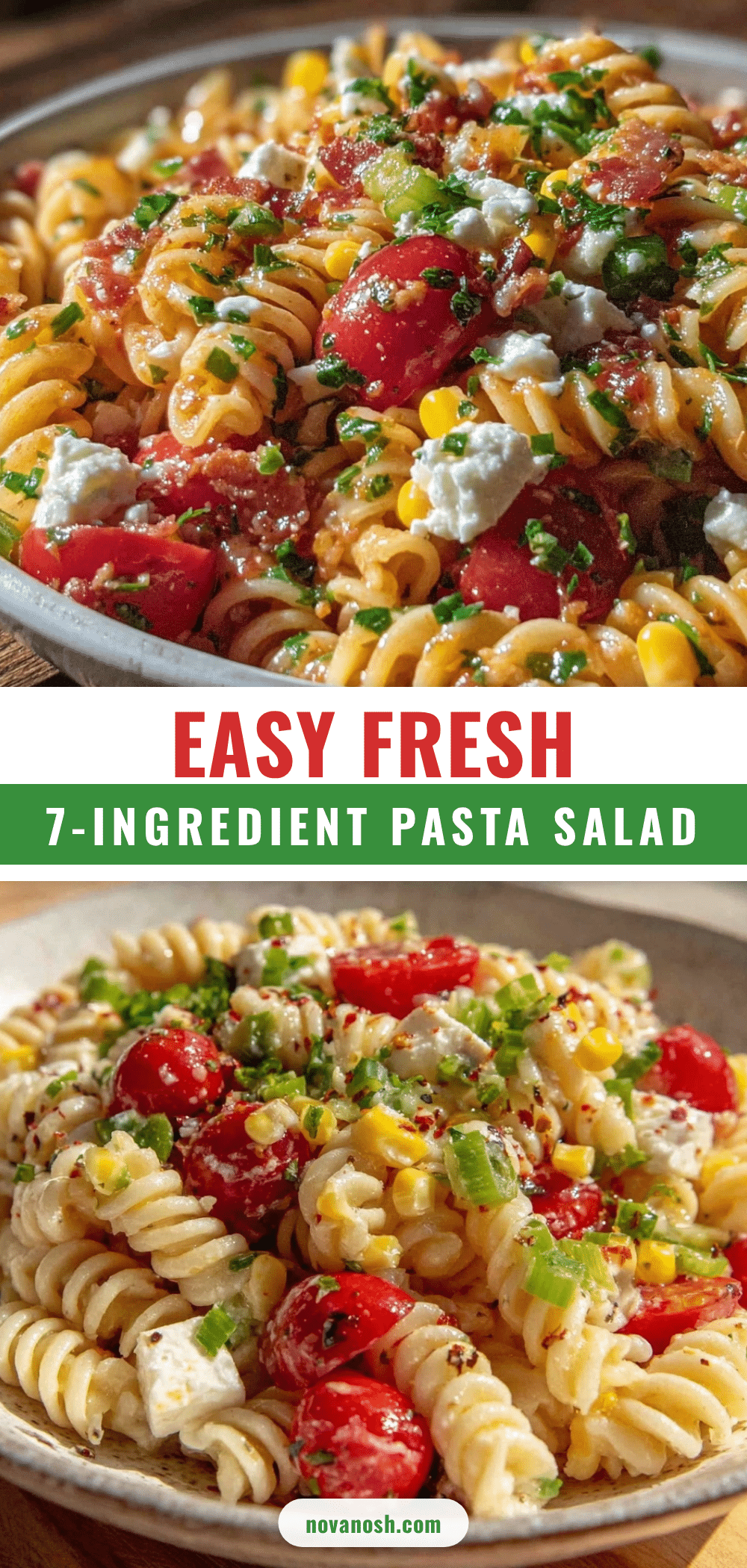 easy fresh pasta salad recipe