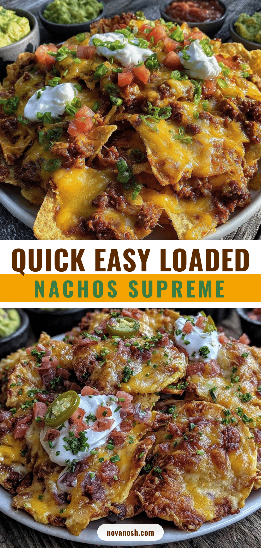 Easy Loaded Nachos Supreme recipe