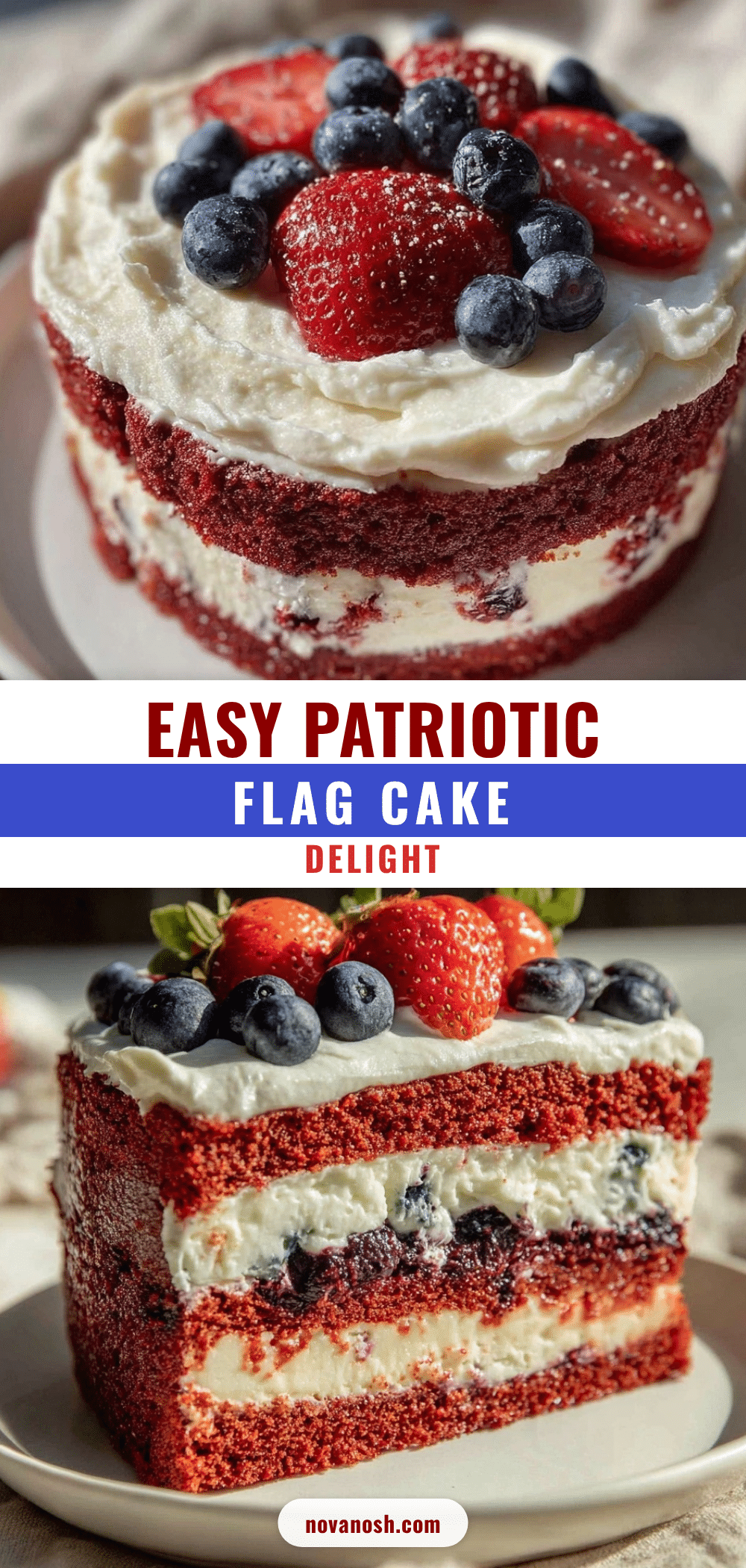easy patriotic flag cake recipe