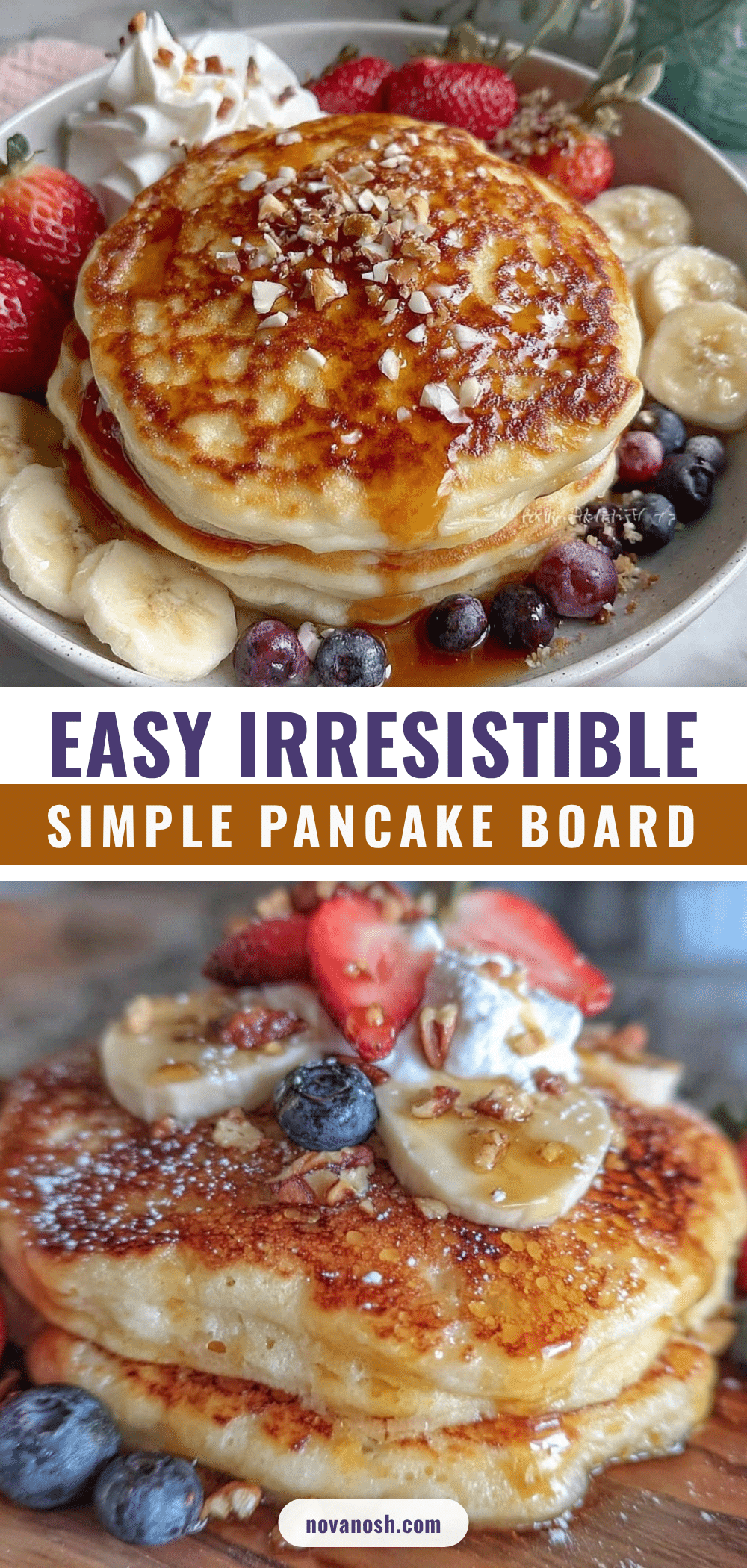 easy simple pancake board recipe