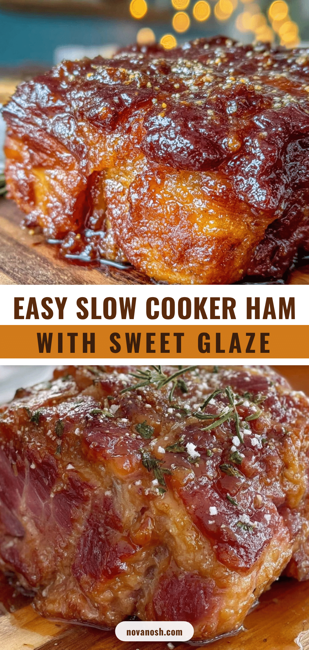 easy slow cooker ham recipe