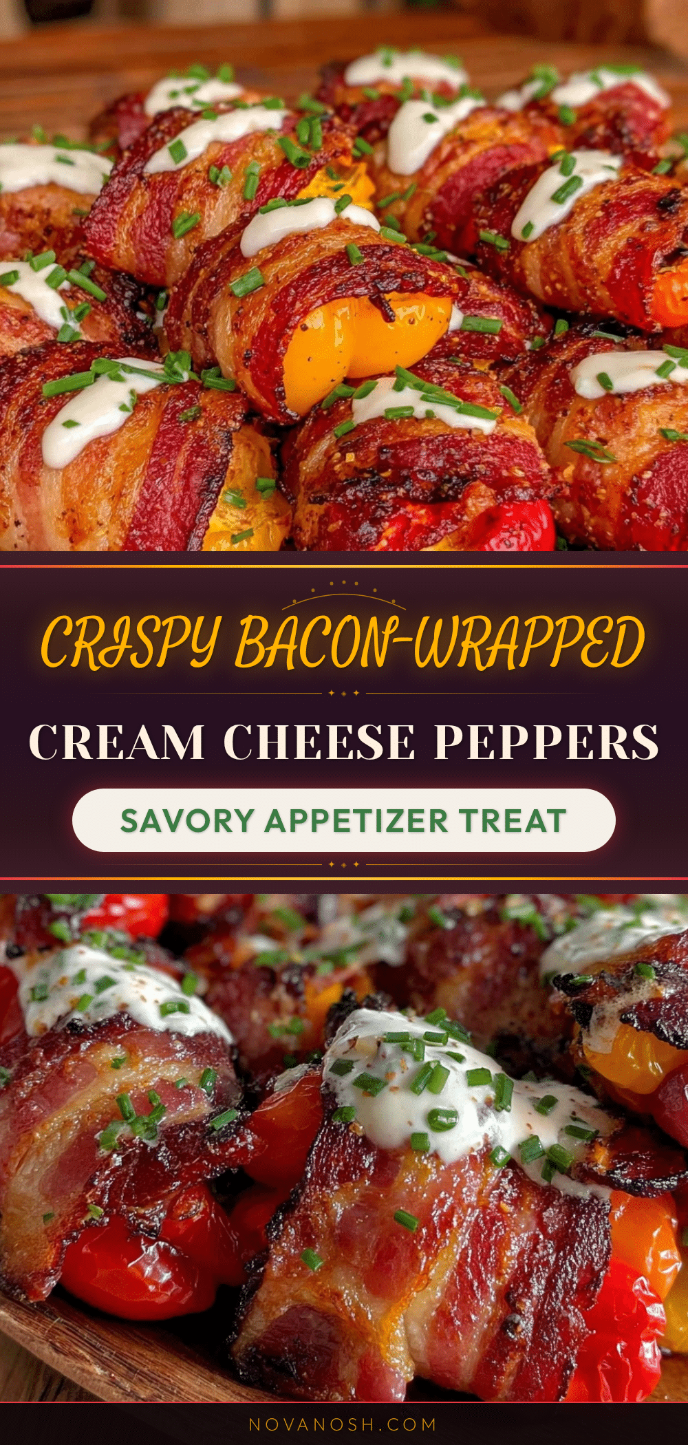bacon-wrapped cream cheese mini peppers recipe