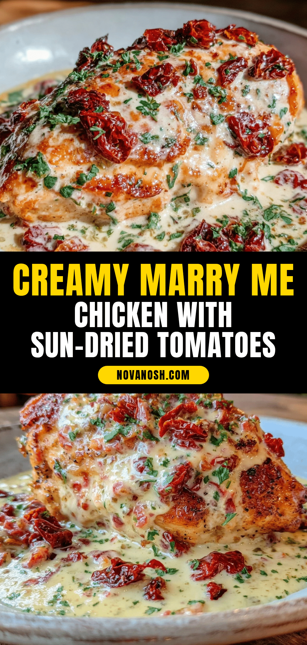 creamy marry me chicken recipe