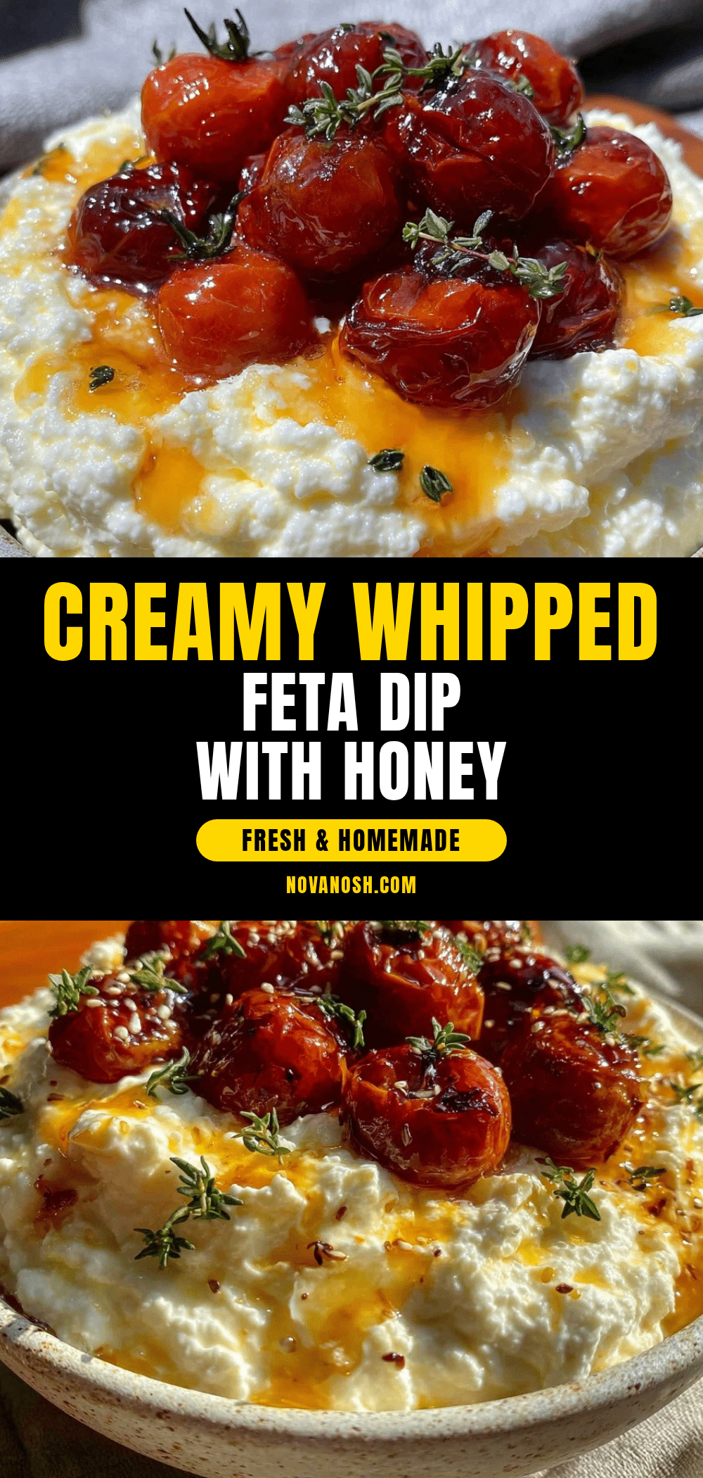 creamy whipped feta dip recipe