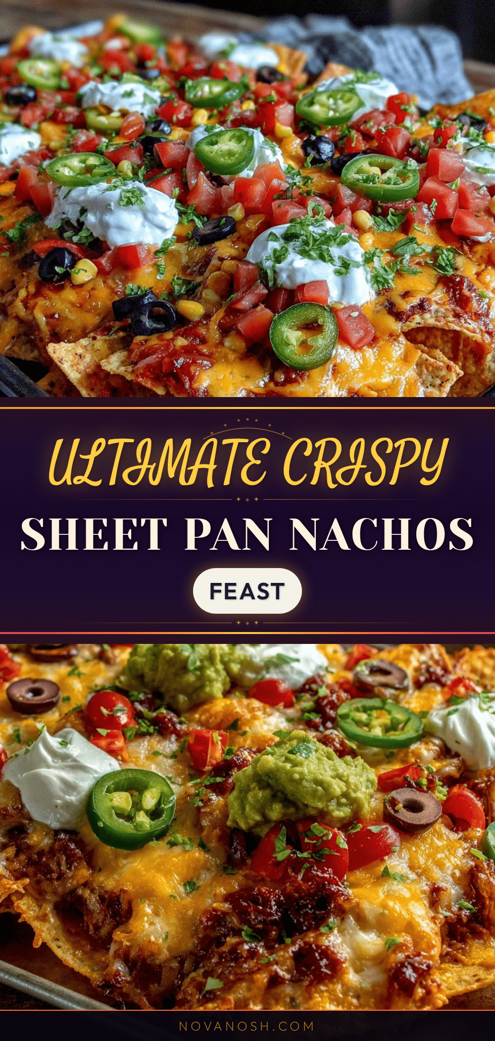 crispy sheet pan nachos recipe