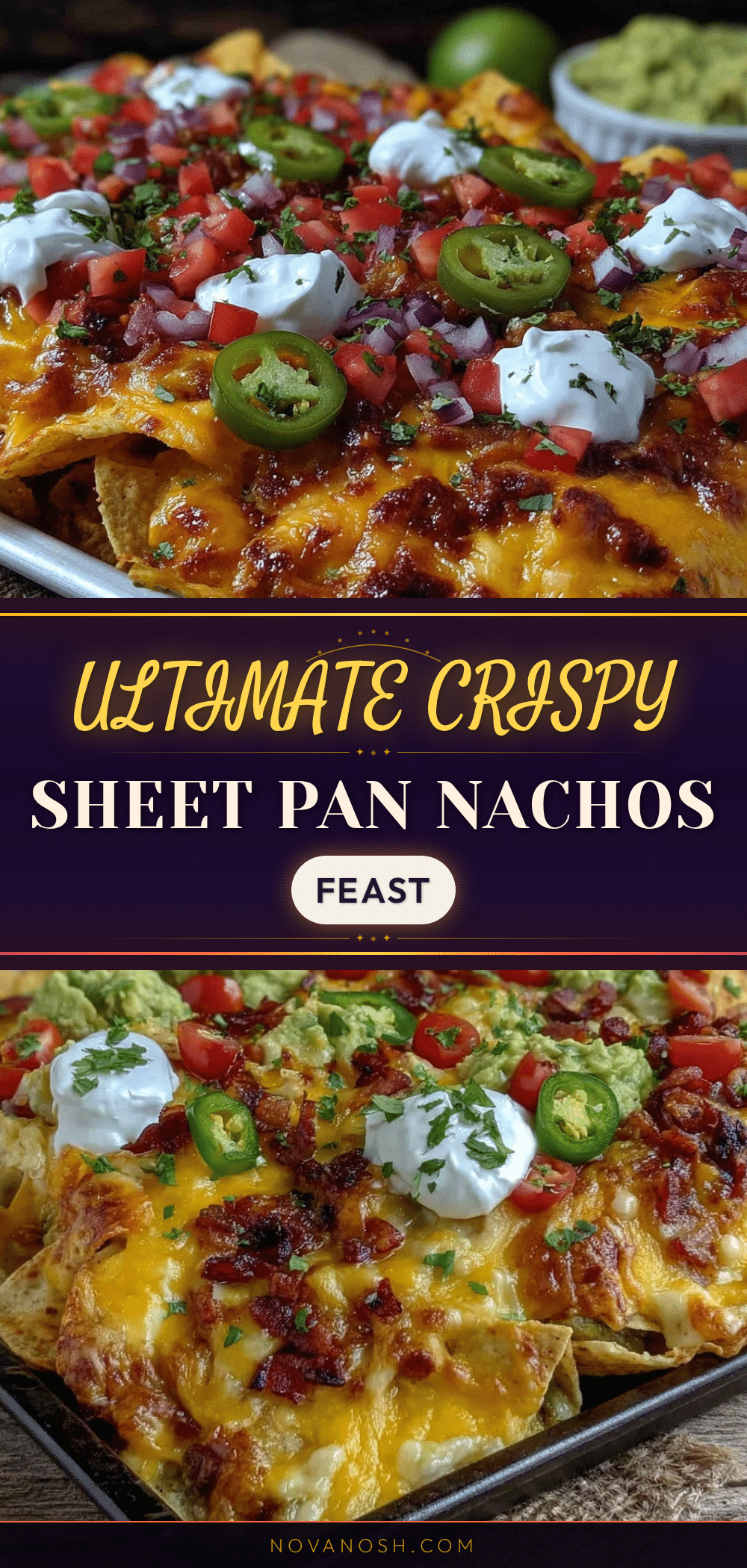 crispy sheet pan nachos recipe