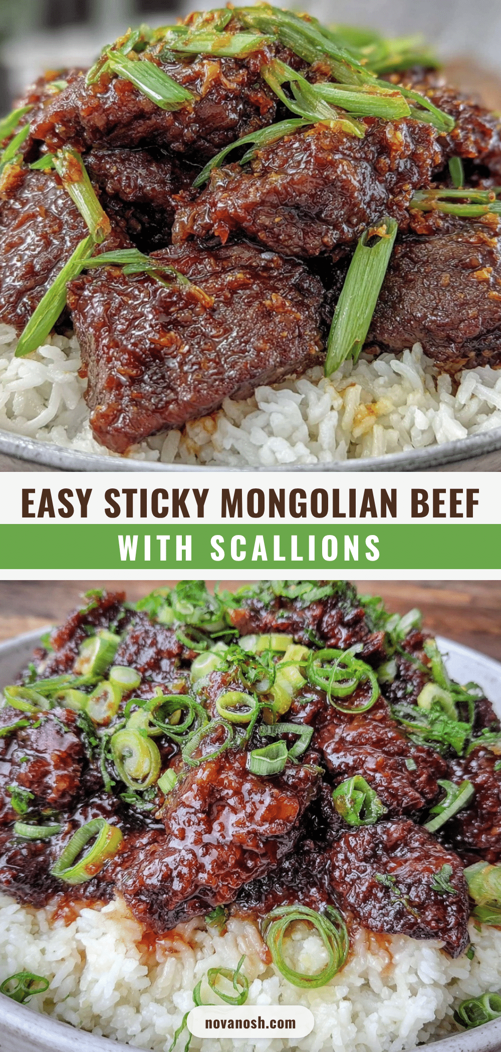 easy sticky mongolian beef recipe