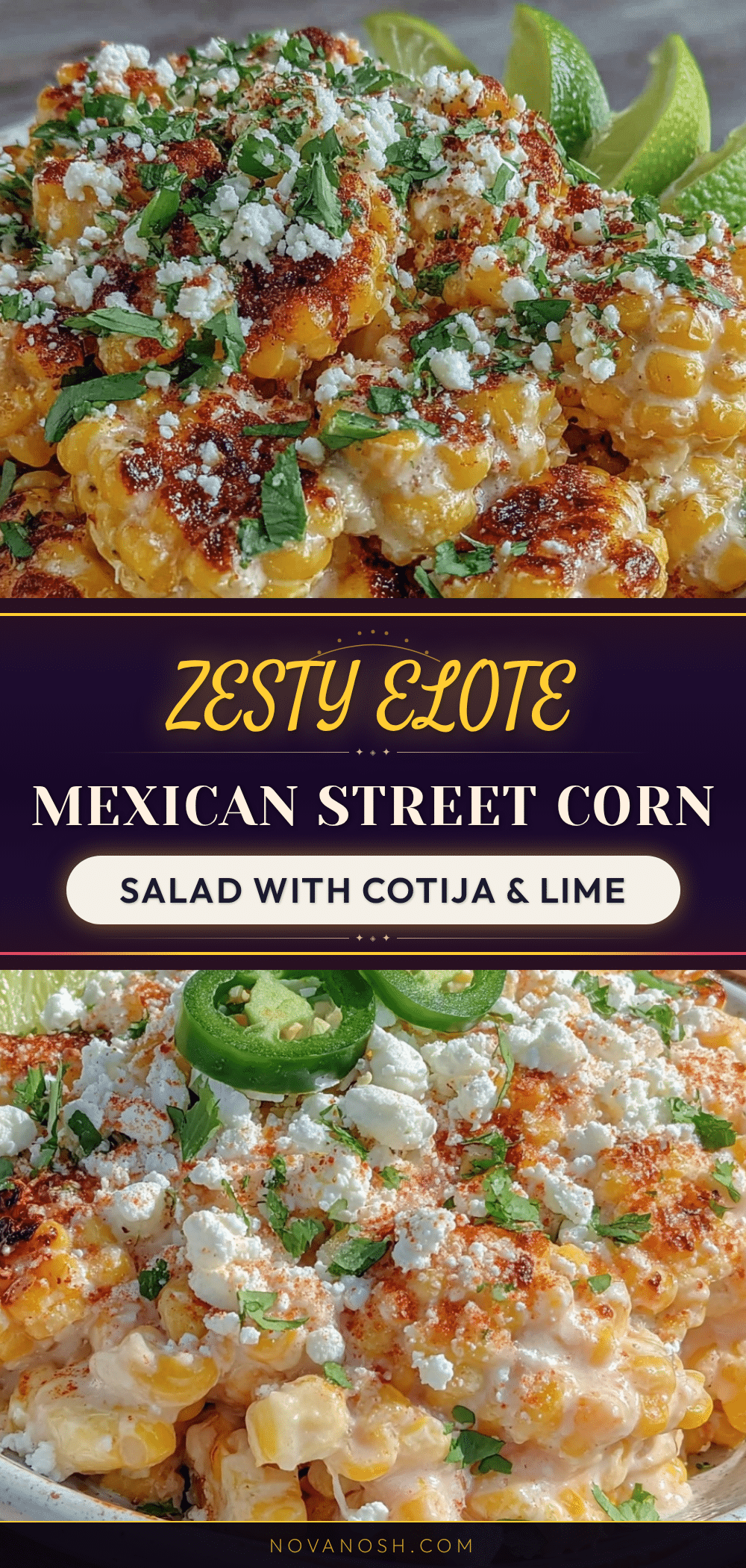 elote Mexican street corn salad recipe