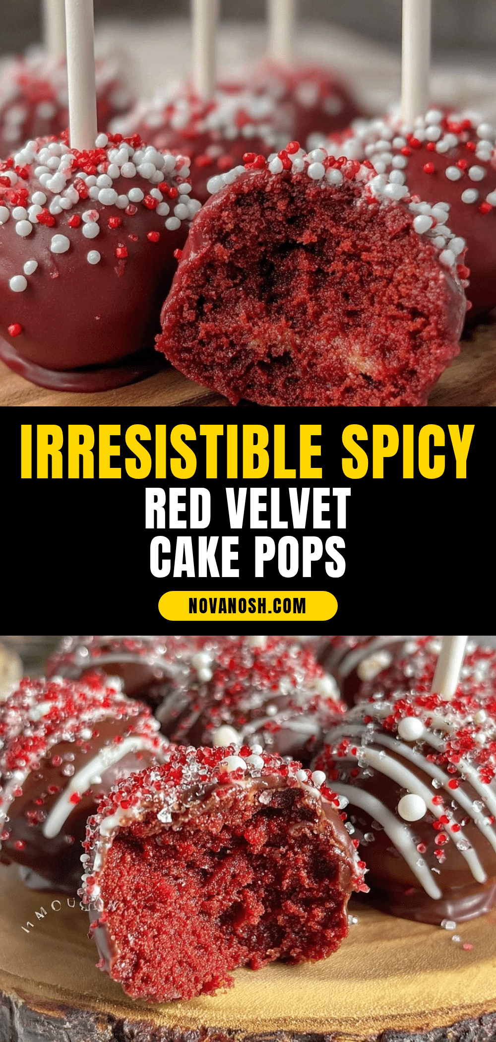 firecracker red velvet cake pops recipe