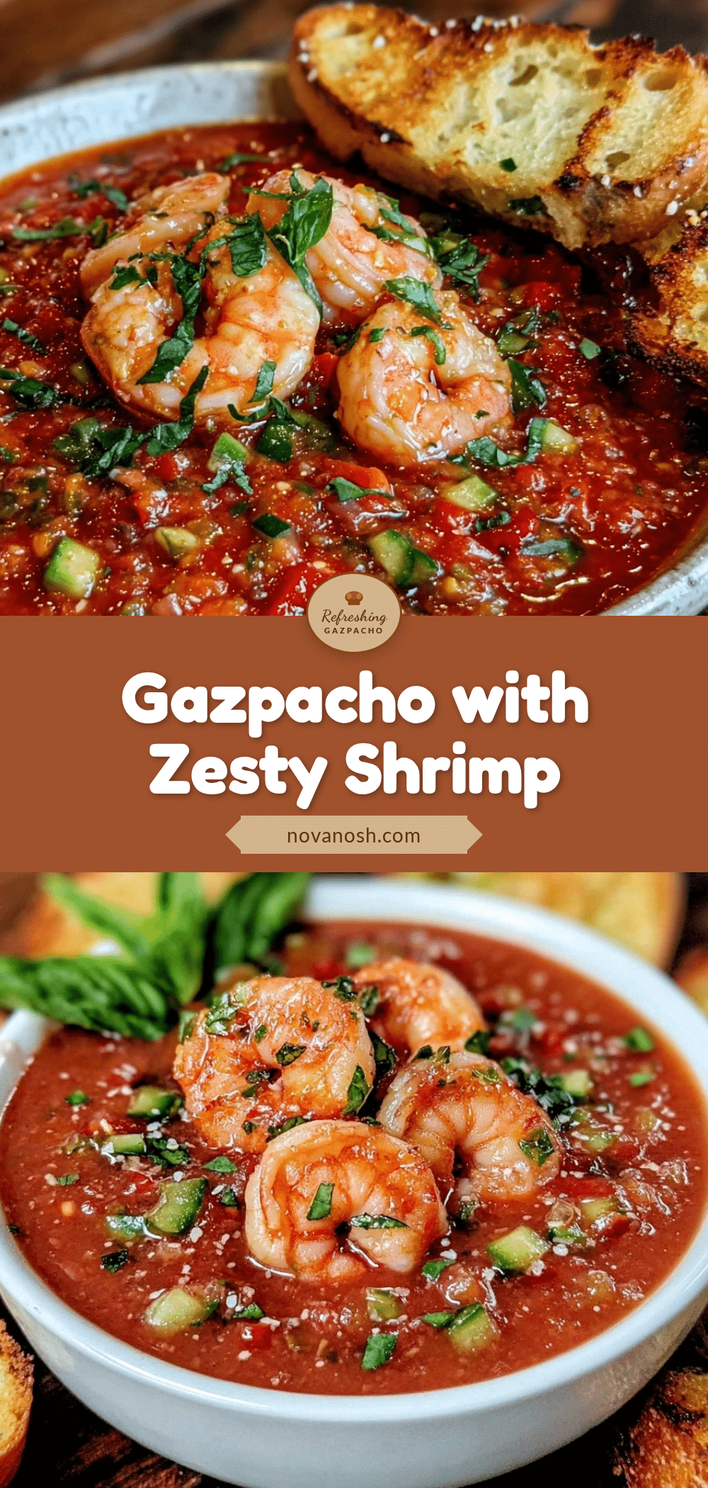 fresh gazpacho with shrimp recipe