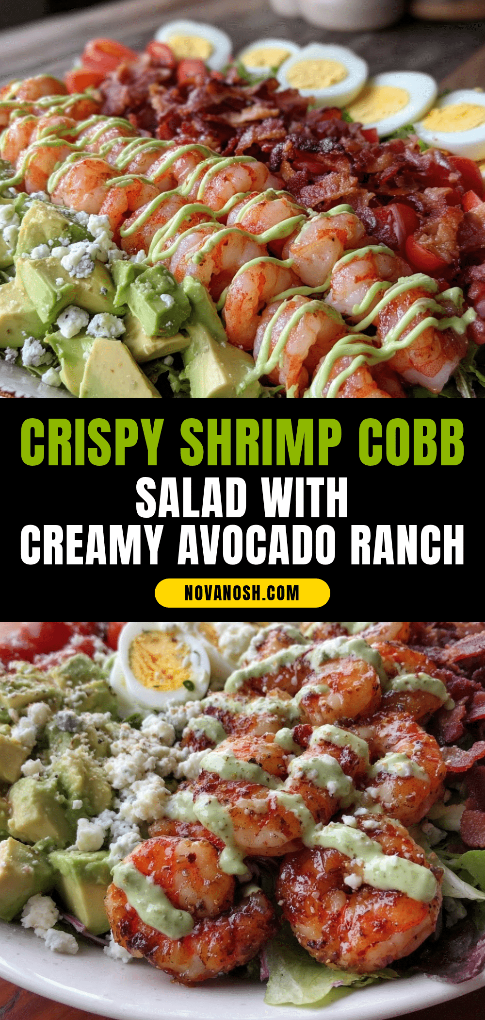 fresh shrimp cobb salad recipe