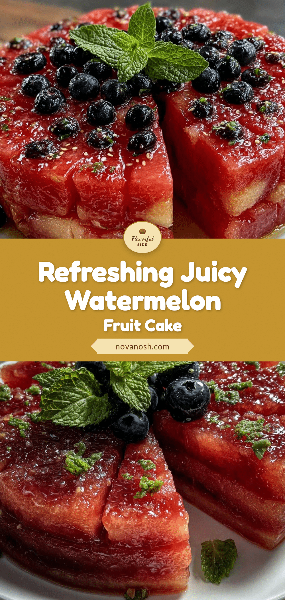 fresh watermelon cake recipe recipe