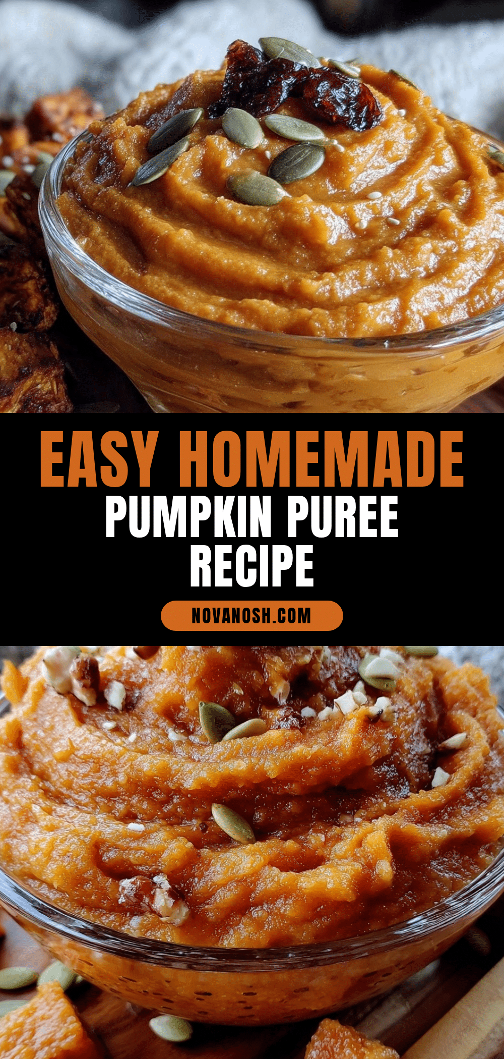 homemade pumpkin puree recipe