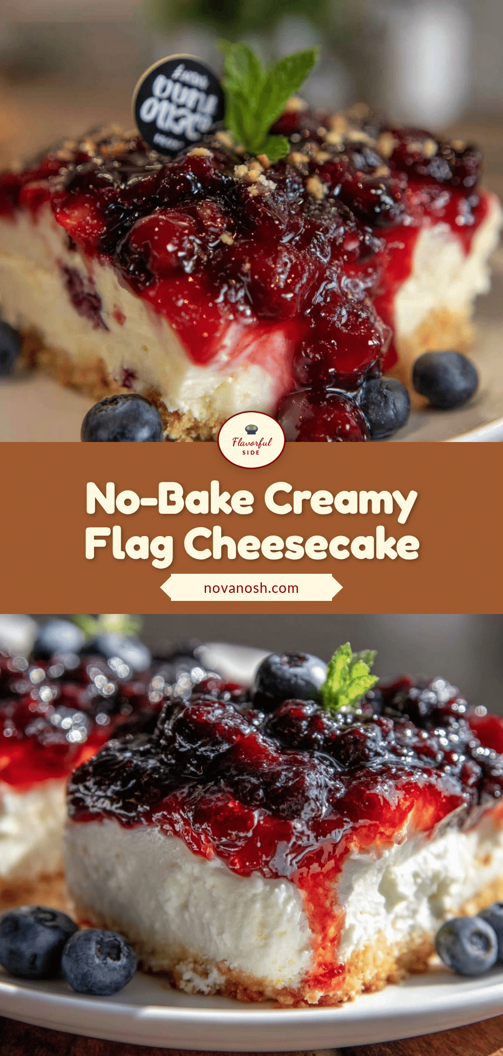 no bake flag cheesecake recipe