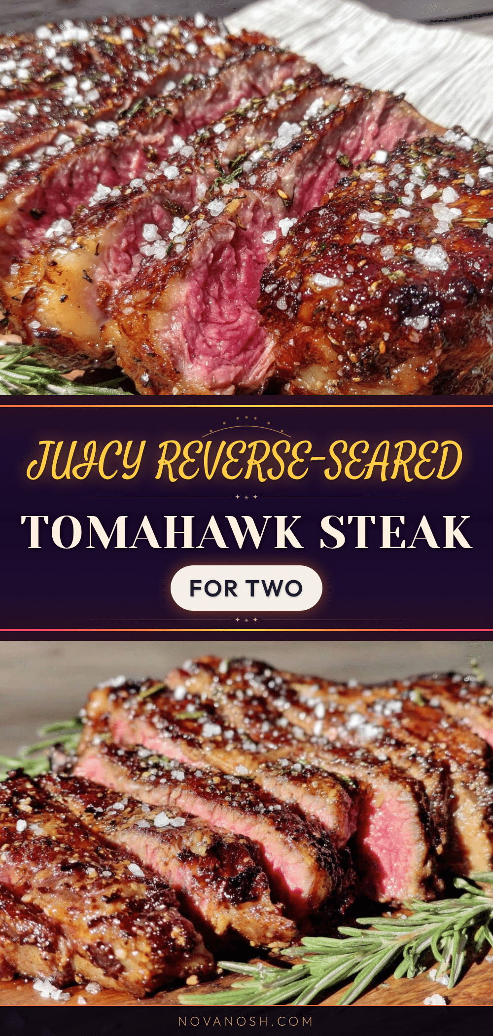 reverse-seared tomahawk steak recipe