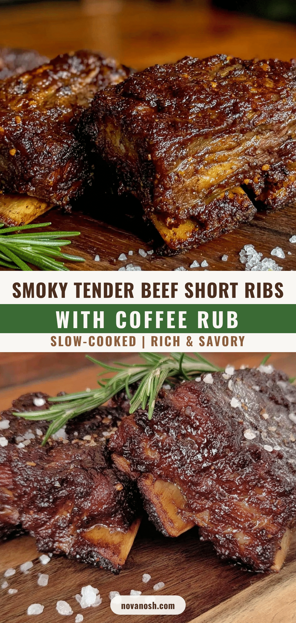 smoked beef short ribs recipe