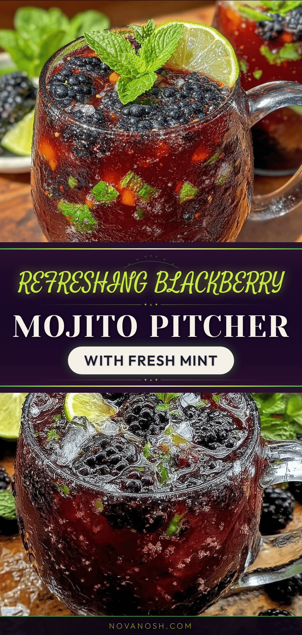 blackberry mojito pitcher recipe