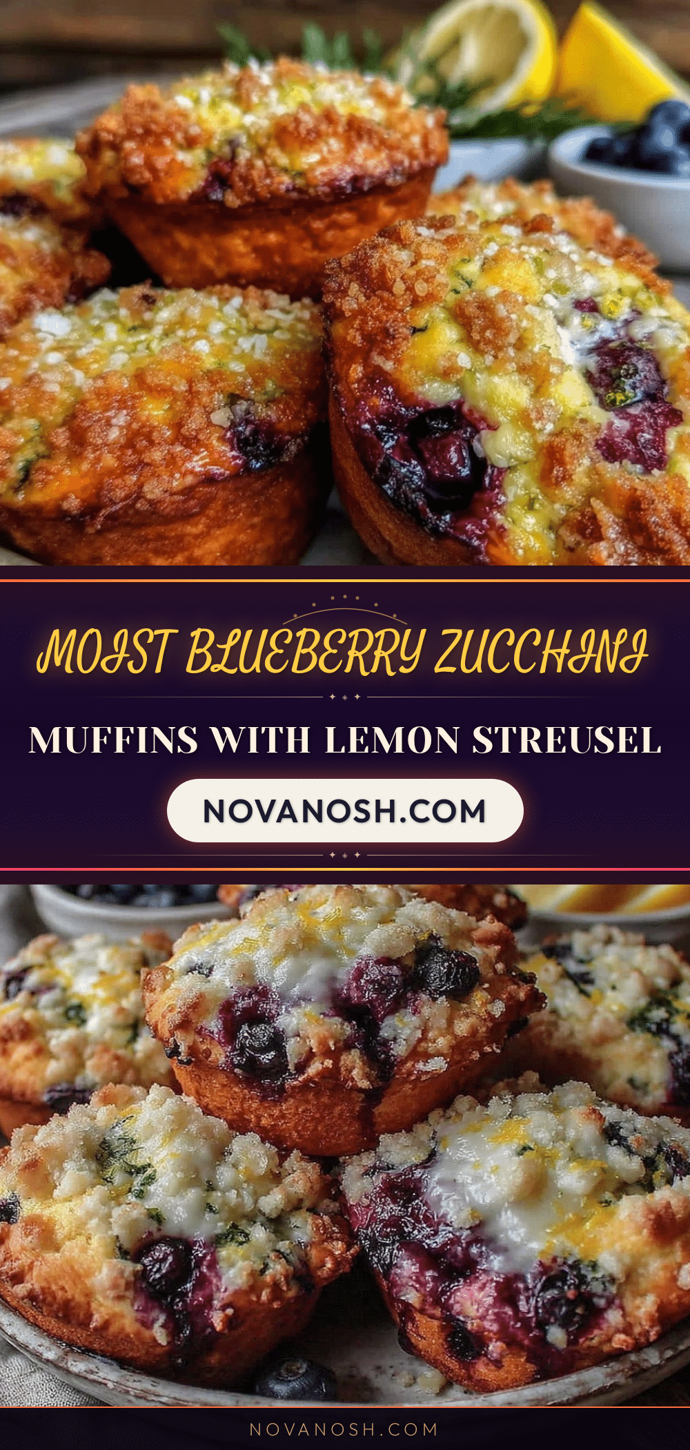 blueberry zucchini muffins recipe