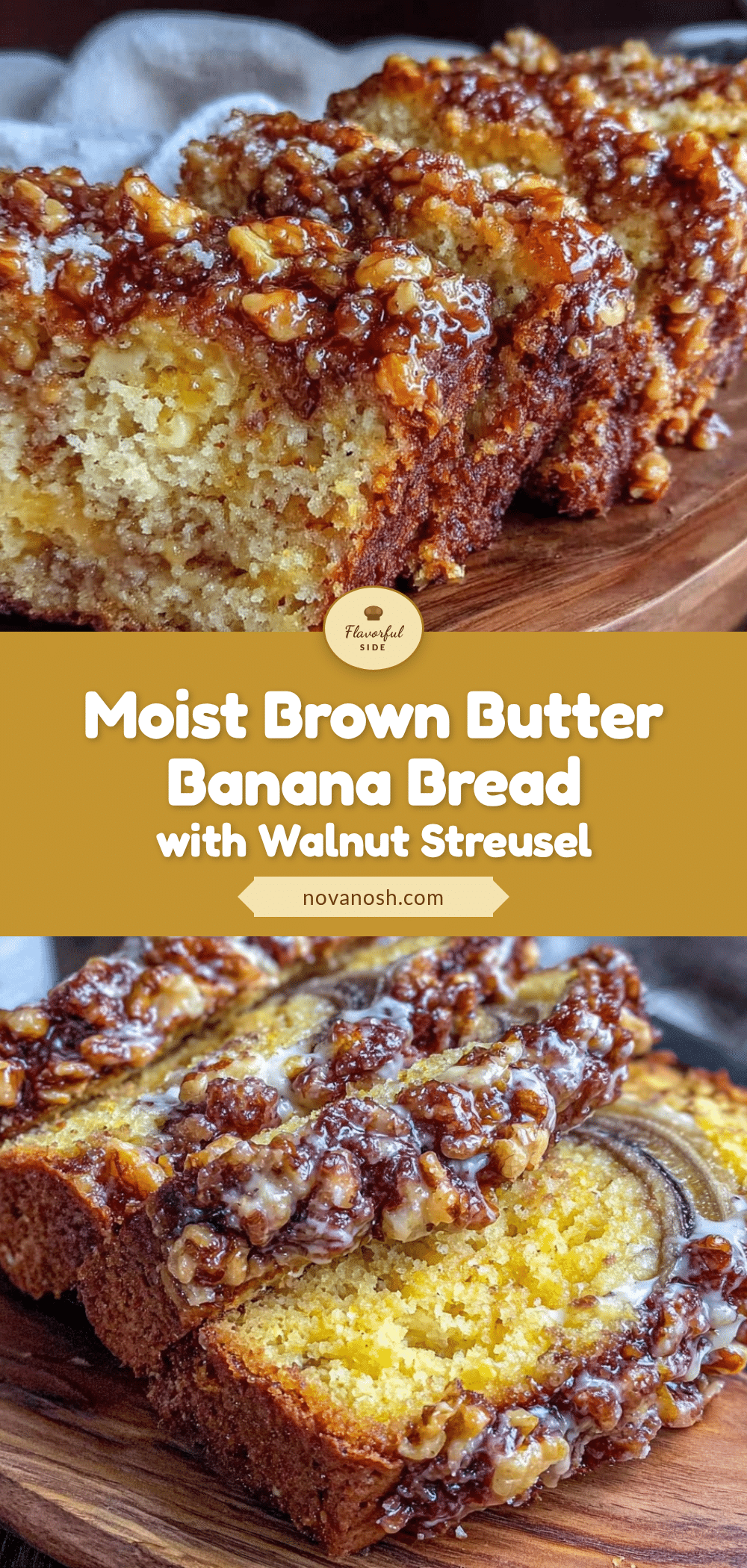 brown butter banana bread recipe
