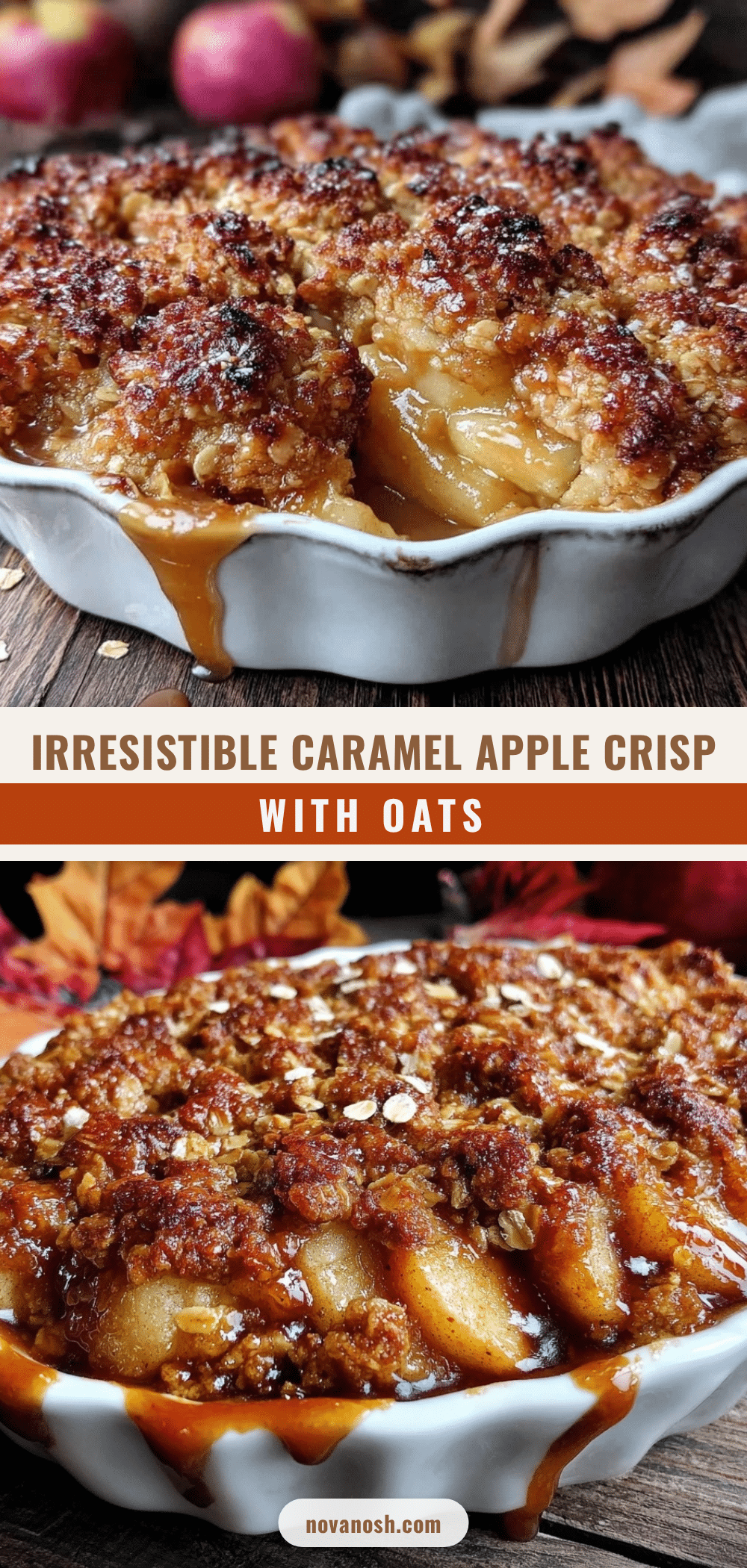 caramel apple crisp recipe