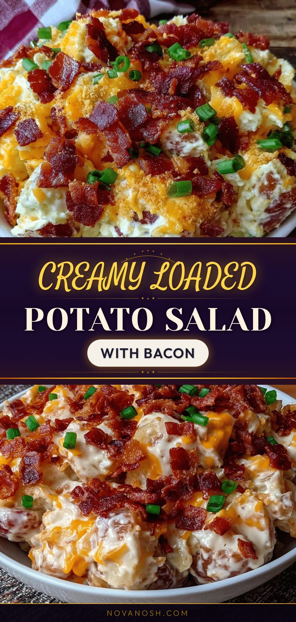creamy loaded potato salad recipe