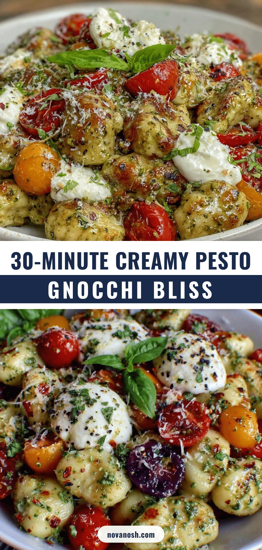 creamy pesto gnocchi recipe